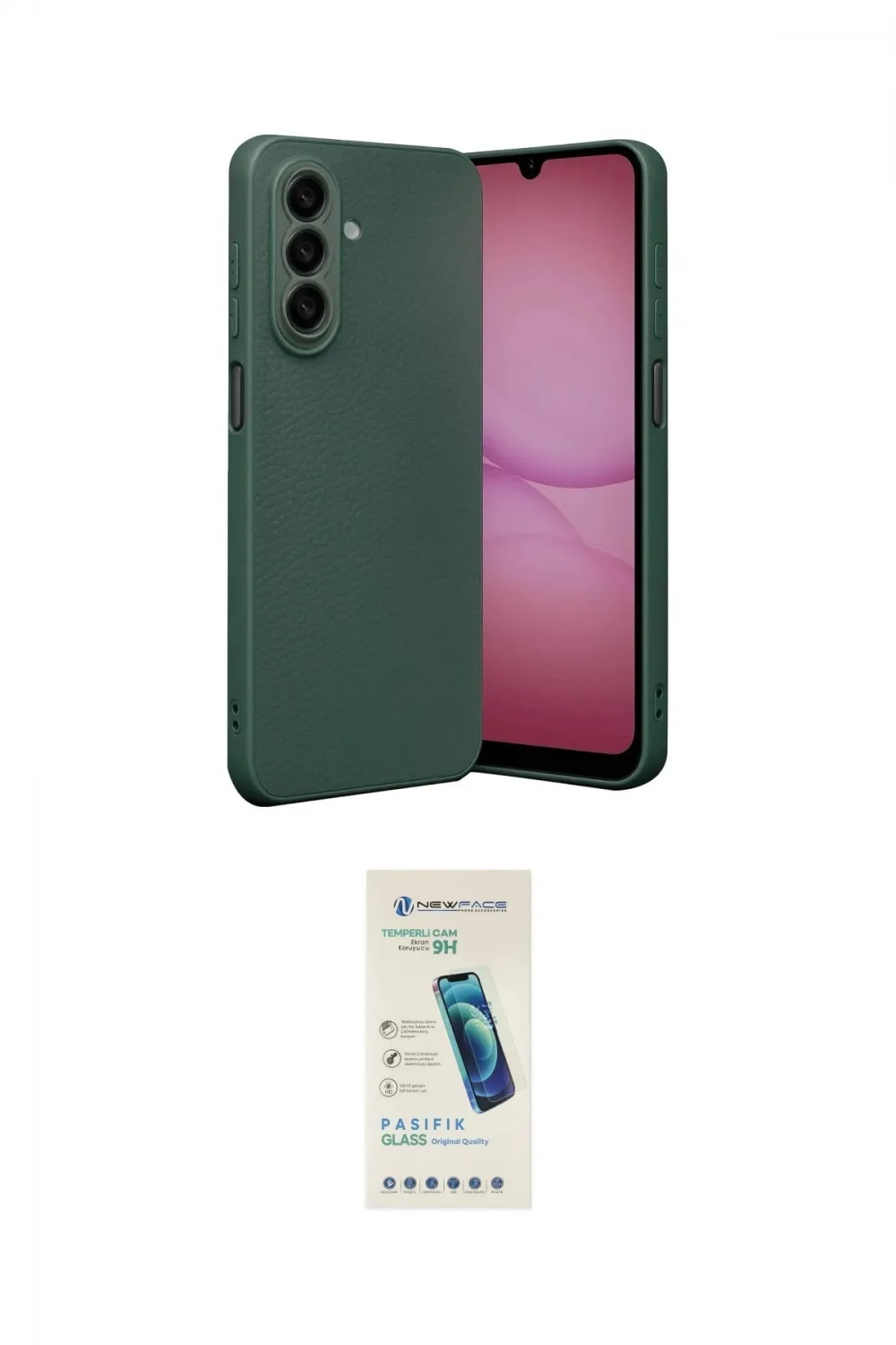 ieg™ Galaxy A37 5G Kılıf Nova Işık - Şeffaf Pasifik Cam Ekran Koruyucu