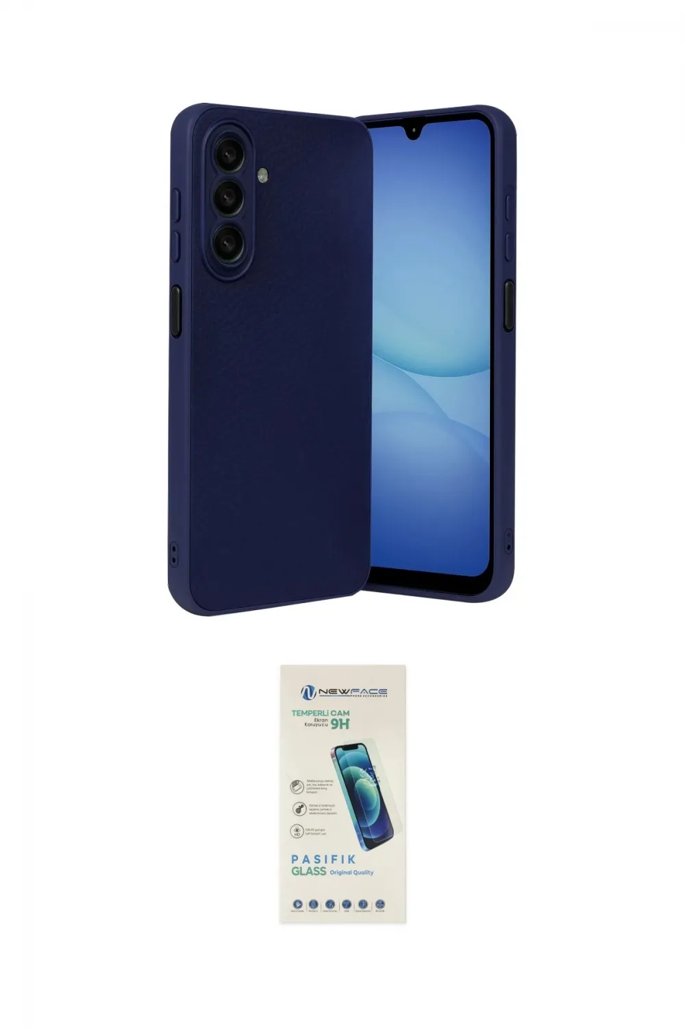 ieg™ Galaxy A37 5G Kılıf Nova Işık - Şeffaf Pasifik Cam Ekran Koruyucu