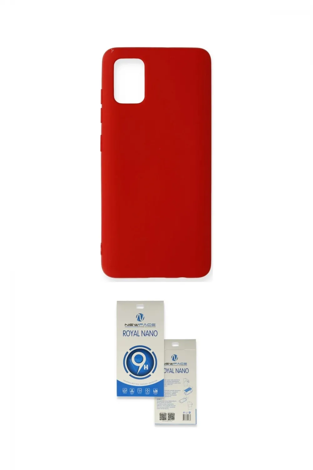 ieg™ Galaxy A51 Kılıf Ahenk Serisi - Şeffaf Royal Nano Ekran Koruyucu