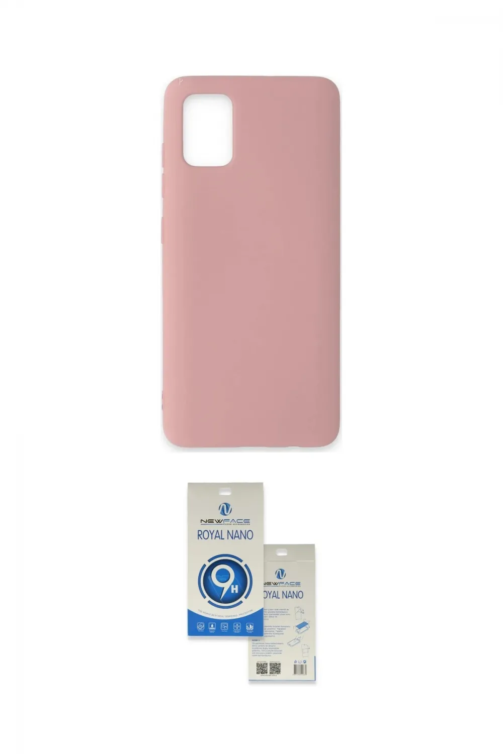 ieg™ Galaxy A51 Kılıf Ahenk Serisi - Şeffaf Royal Nano Ekran Koruyucu