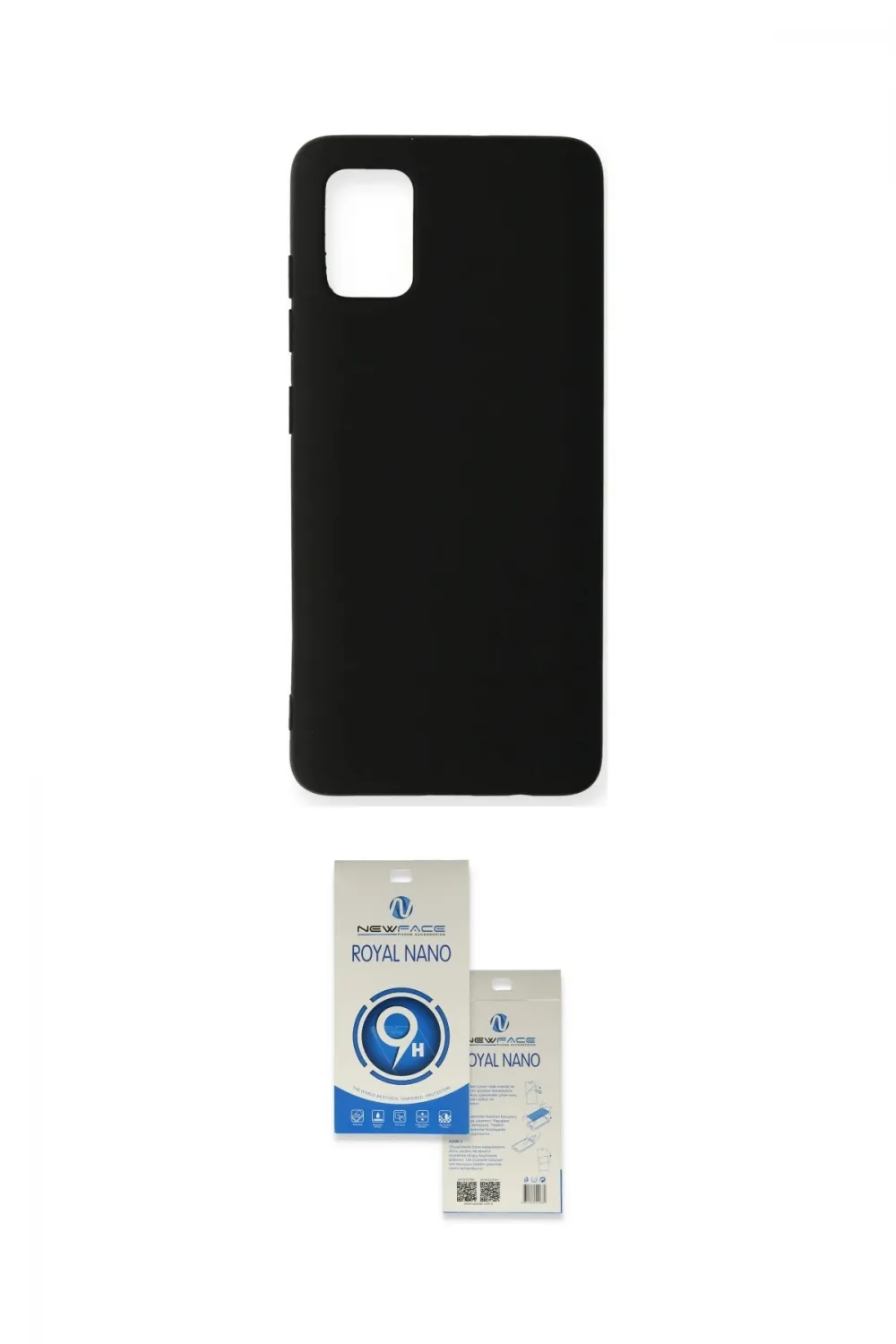 ieg™ Galaxy A51 Kılıf Ahenk Serisi - Şeffaf Royal Nano Ekran Koruyucu