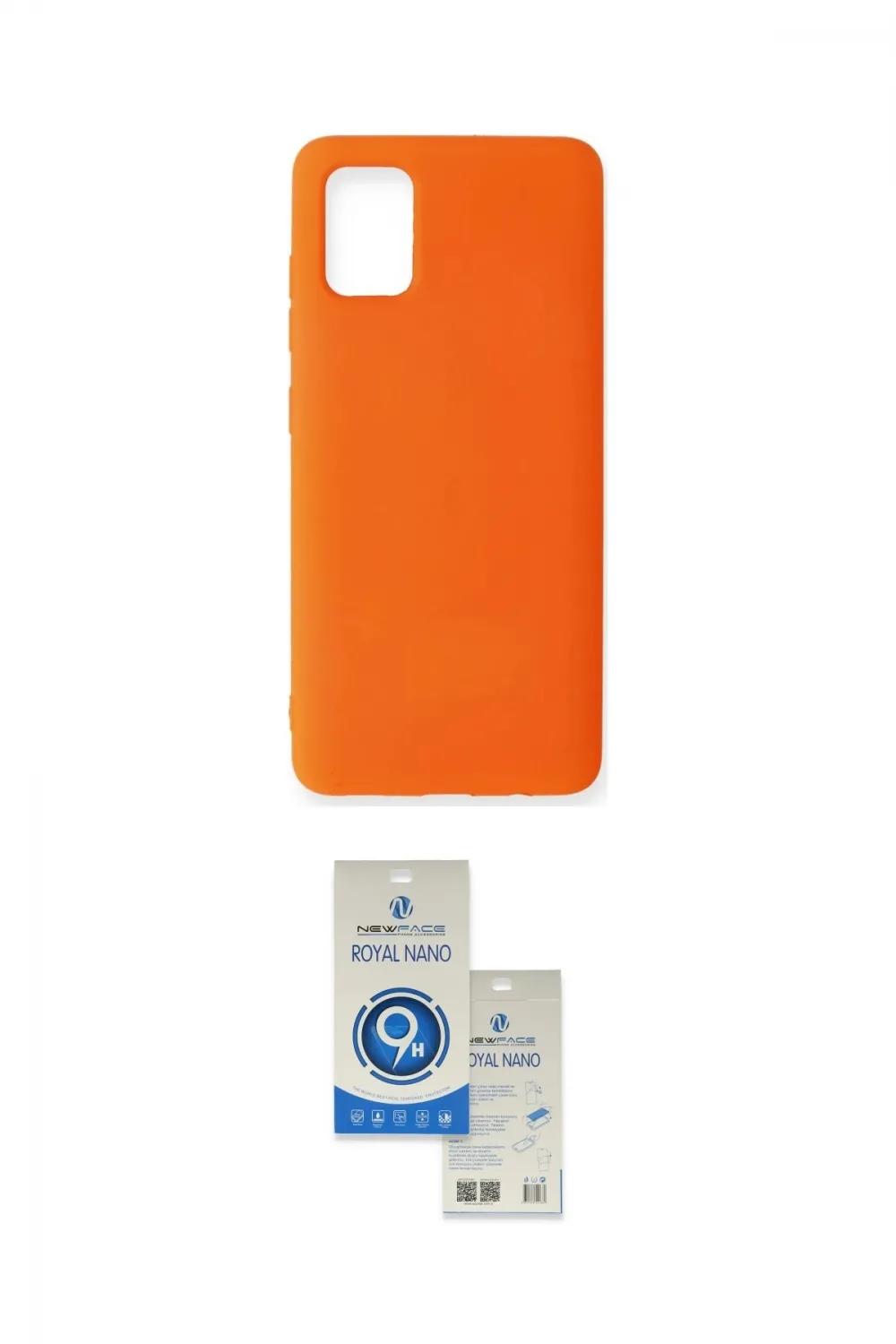 ieg™ Galaxy A51 Kılıf Ahenk Serisi - Şeffaf Royal Nano Ekran Koruyucu