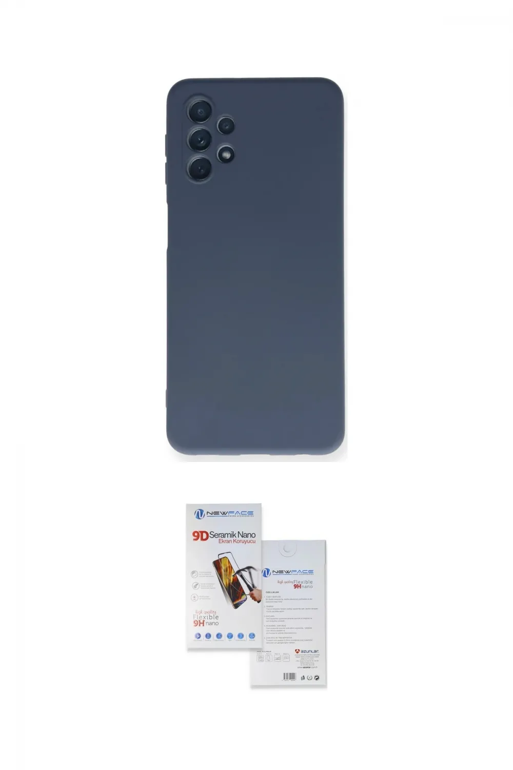 ieg™ Galaxy A52 Kılıf Ahenk Serisi - Siyah Seramik Nano Ekran Koruyucu