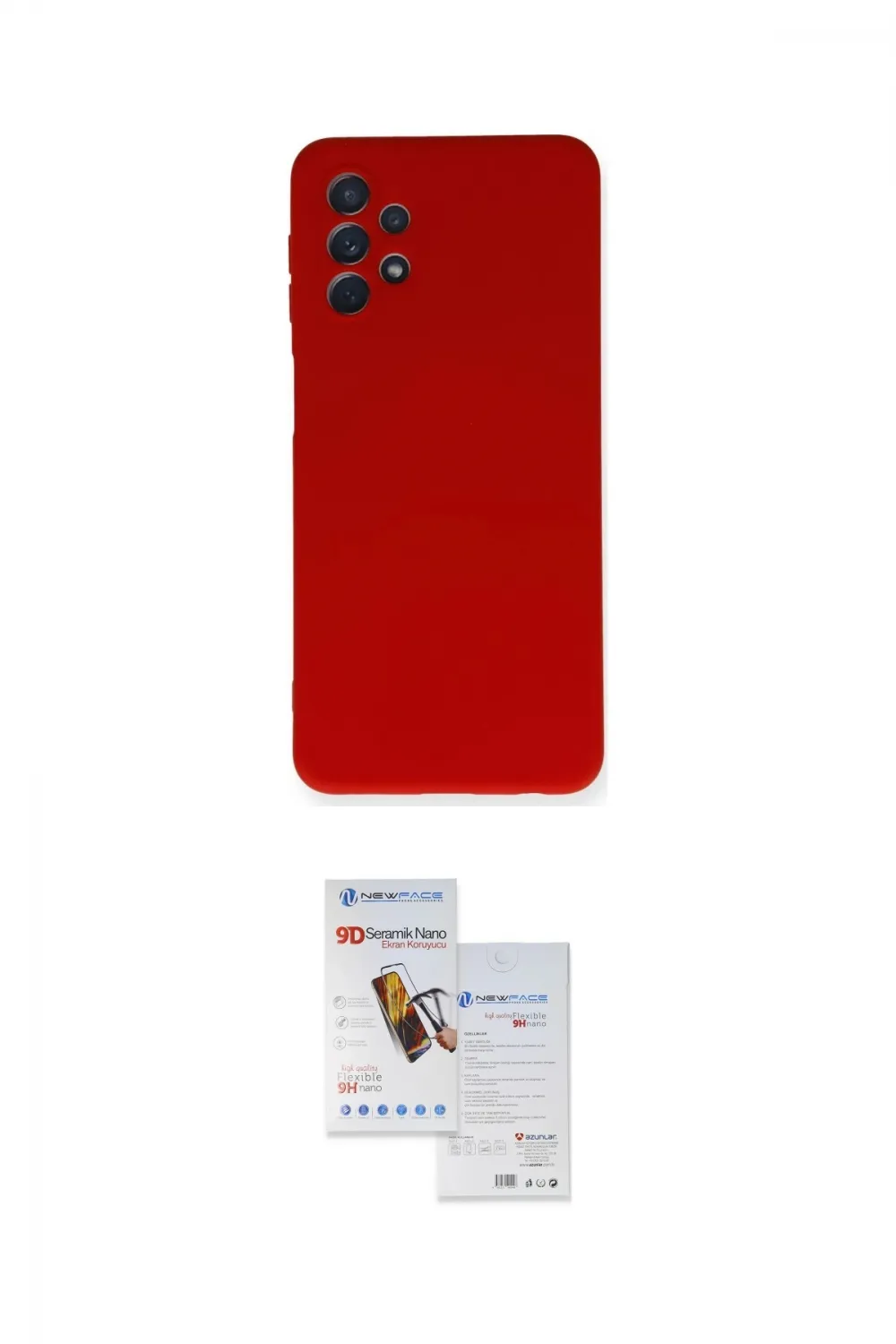 ieg™ Galaxy A52 Kılıf Ahenk Serisi - Siyah Seramik Nano Ekran Koruyucu