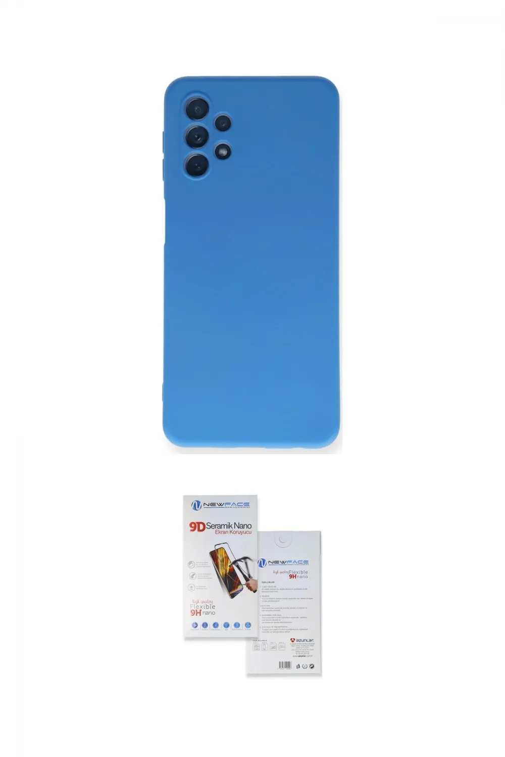 ieg™ Galaxy A52 Kılıf Ahenk Serisi - Siyah Seramik Nano Ekran Koruyucu