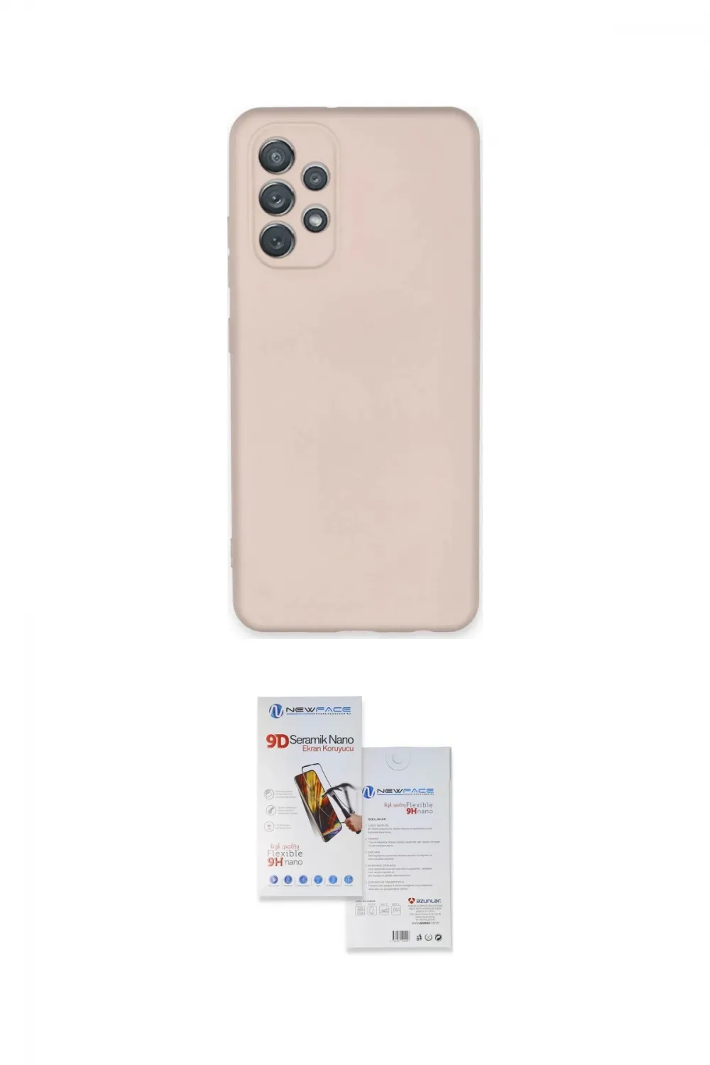 ieg™ Galaxy A52 Kılıf Ahenk Serisi - Siyah Seramik Nano Ekran Koruyucu
