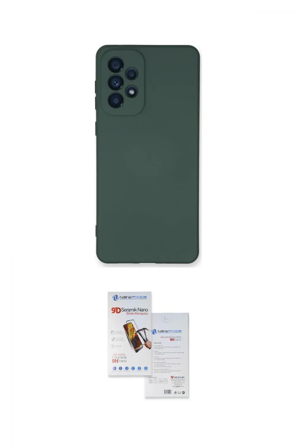ieg™ Galaxy A53 5G Kılıf Ahenk Serisi - Siyah Seramik Nano Ekran Koruyucu