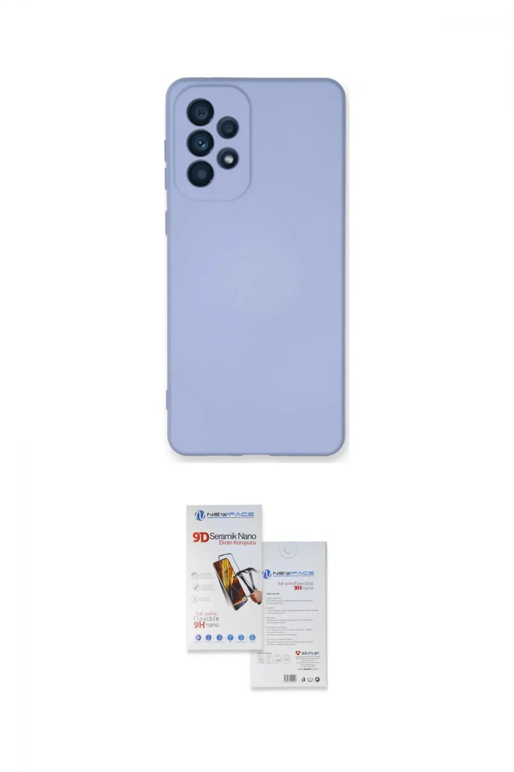 ieg™ Galaxy A53 5G Kılıf Ahenk Serisi - Siyah Seramik Nano Ekran Koruyucu