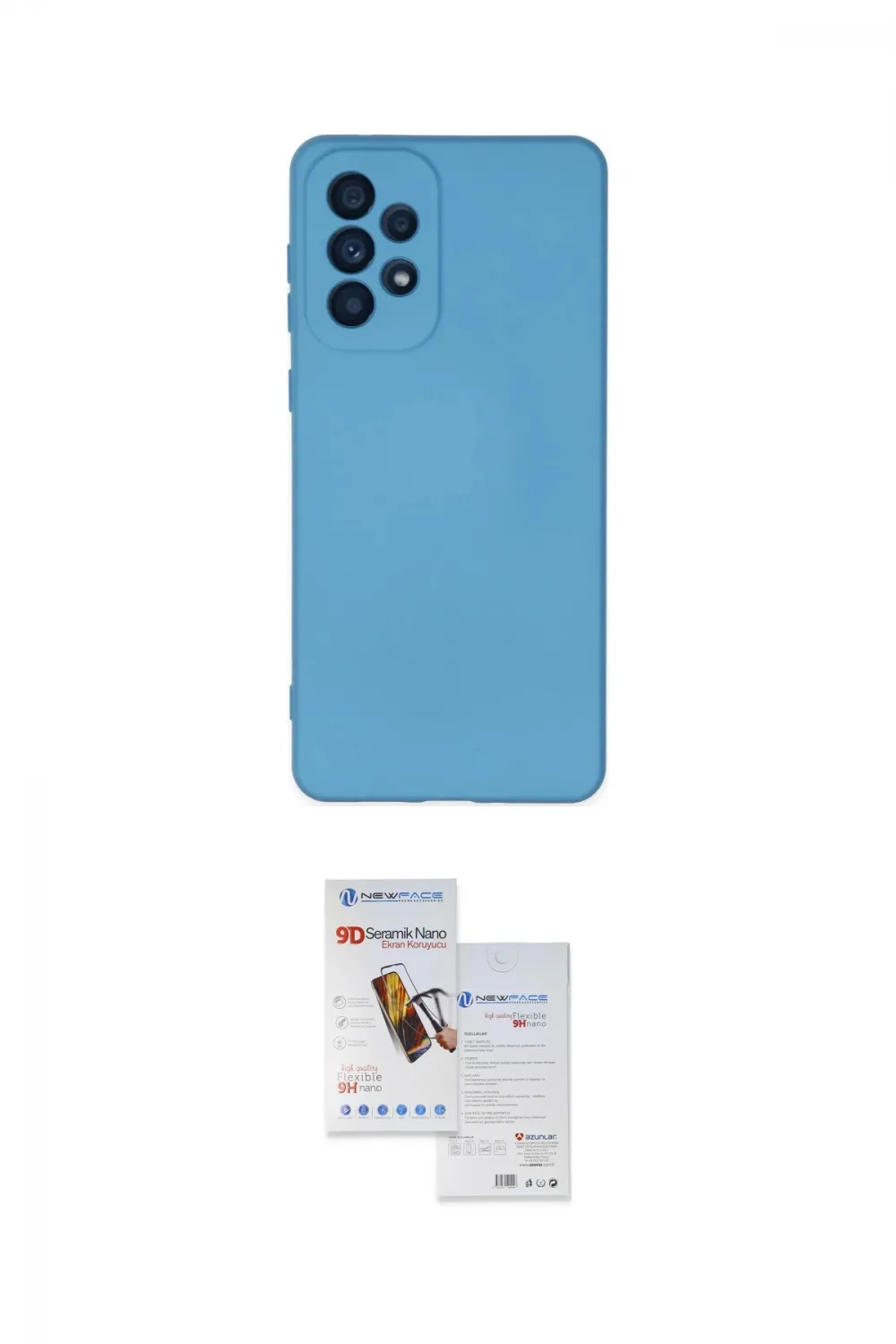 ieg™ Galaxy A53 5G Kılıf Ahenk Serisi - Siyah Seramik Nano Ekran Koruyucu