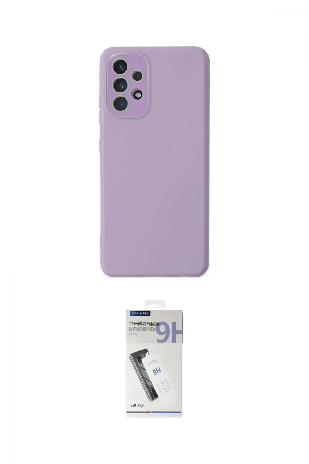 ieg™ Galaxy A53 5G Kılıf Çekirdek Modern Serisi - Şeffaf Uv Polymer Nano Ekran Koruyucu