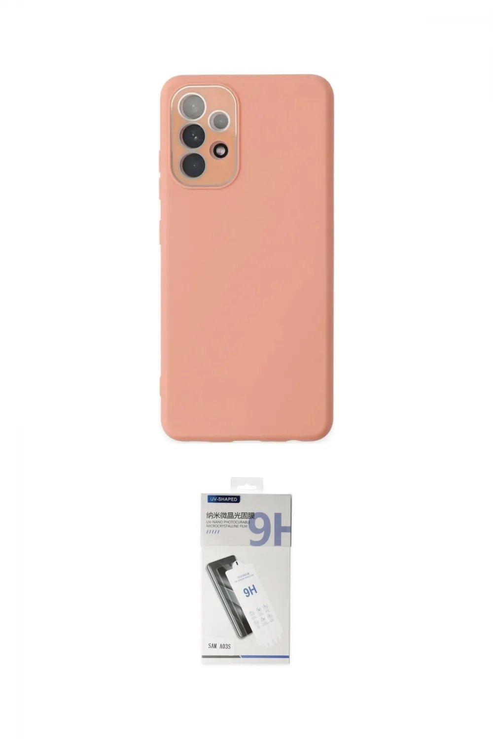 ieg™ Galaxy A53 5G Kılıf Çekirdek Modern Serisi - Şeffaf Uv Polymer Nano Ekran Koruyucu