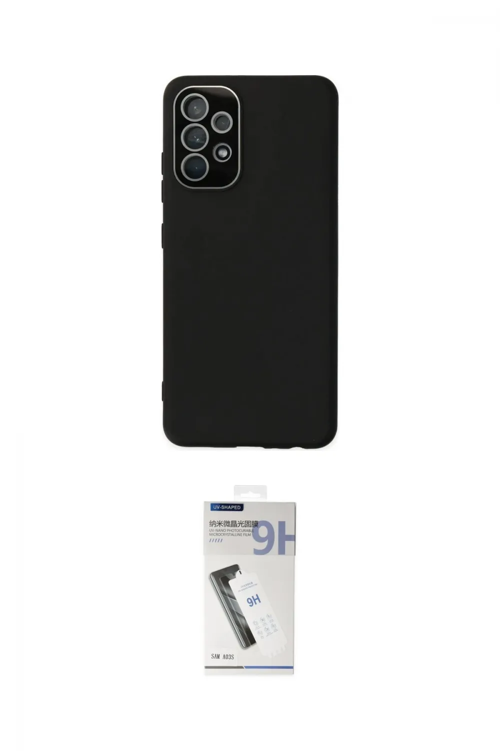 ieg™ Galaxy A53 5G Kılıf Çekirdek Modern Serisi - Şeffaf Uv Polymer Nano Ekran Koruyucu
