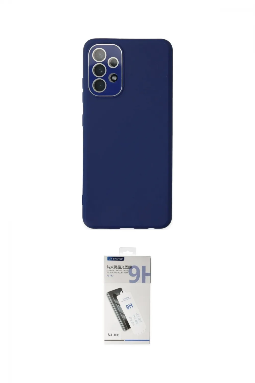 ieg™ Galaxy A53 5G Kılıf Çekirdek Modern Serisi - Şeffaf Uv Polymer Nano Ekran Koruyucu