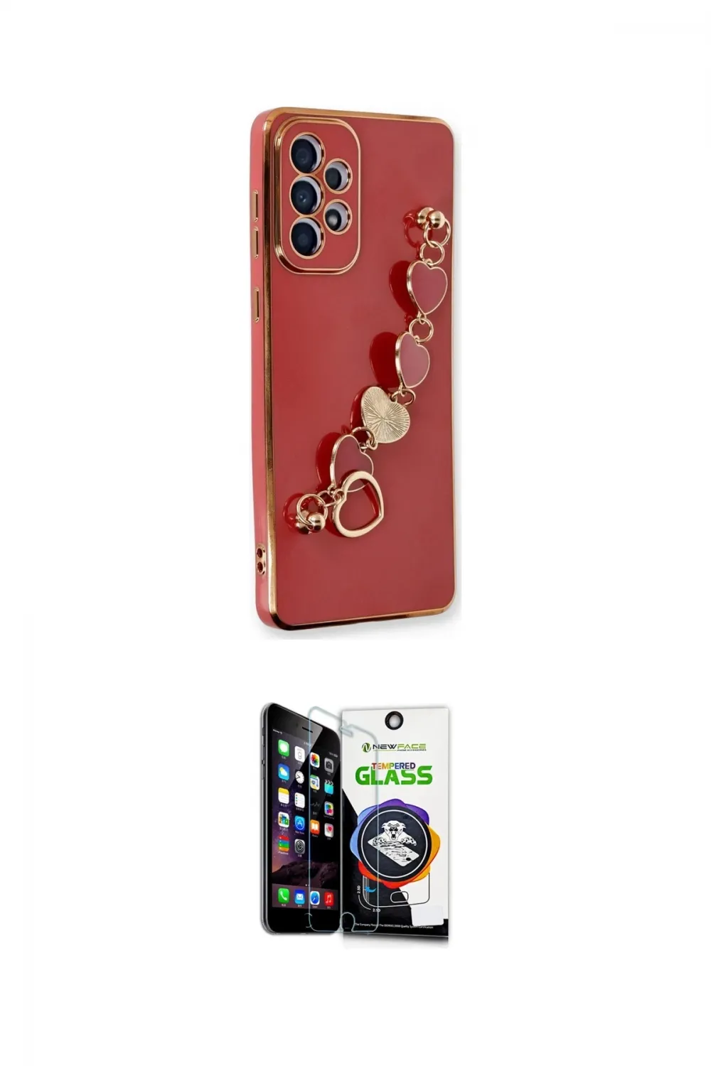 ieg™ Galaxy A53 5G Kılıf Nova Işık Prime - Şeffaf Temperli Cam Ekran Koruyucu