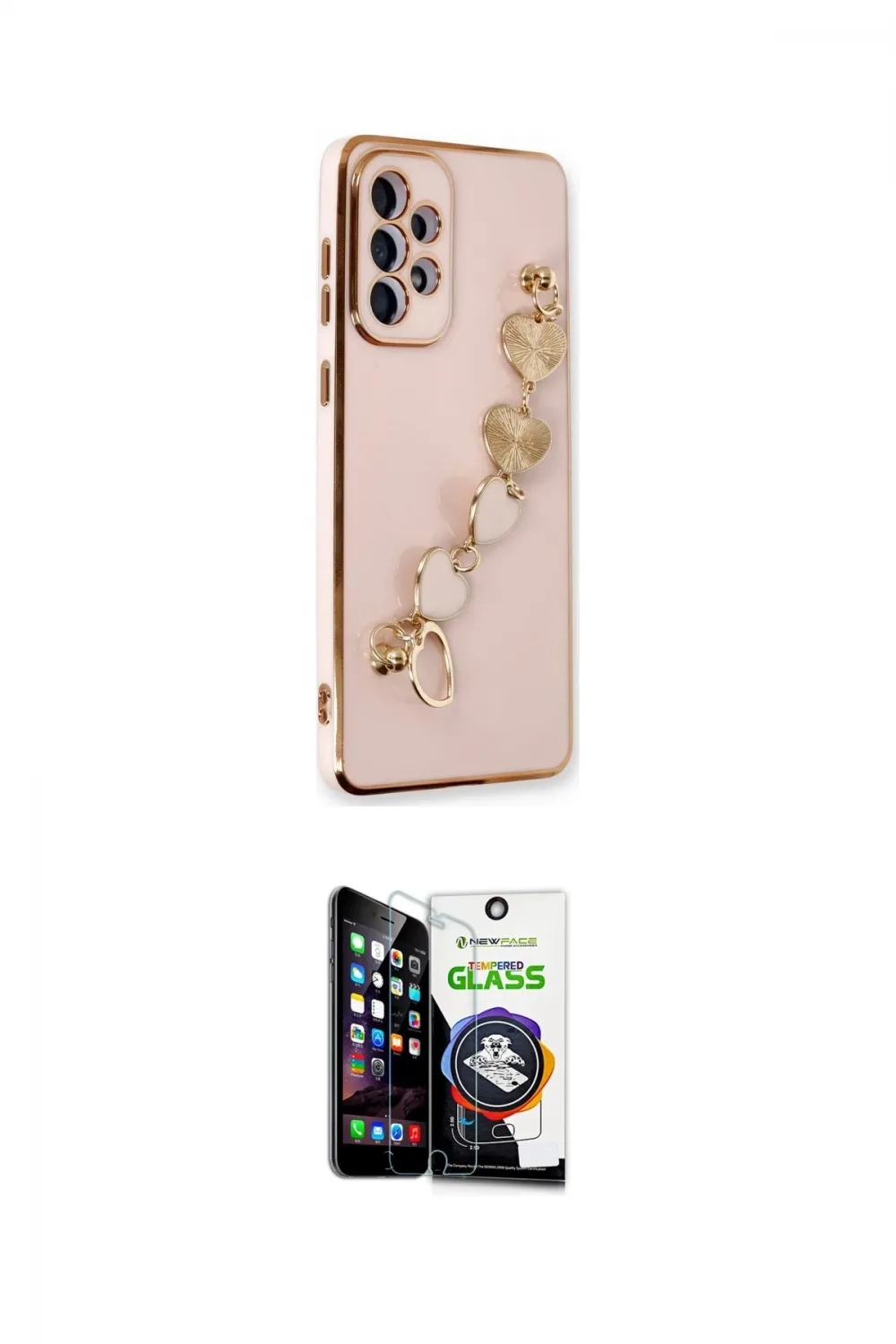 ieg™ Galaxy A53 5G Kılıf Nova Işık Prime - Şeffaf Temperli Cam Ekran Koruyucu
