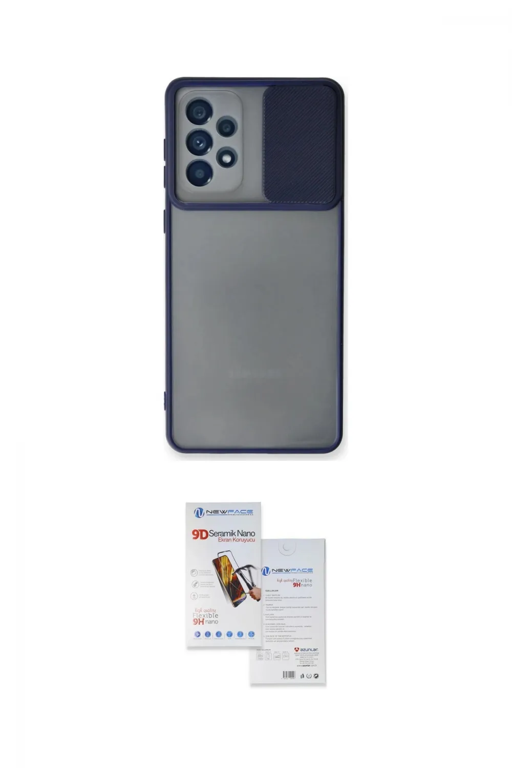 ieg™ Galaxy A53 5G Kılıf Vadi Çizgi - Siyah Seramik Nano Ekran Koruyucu