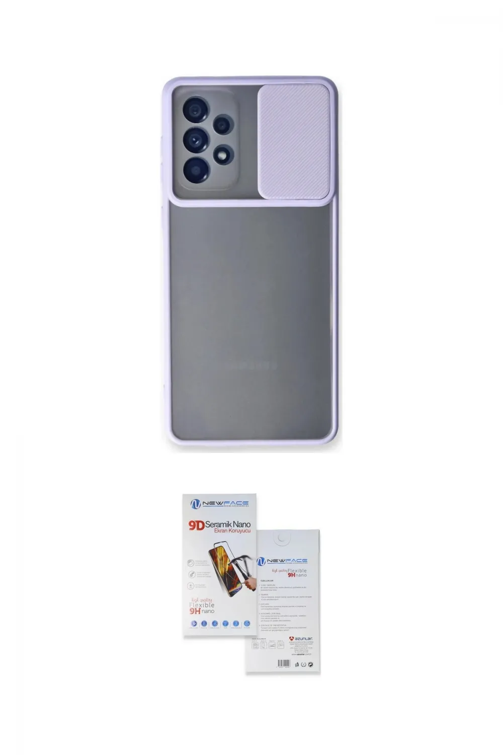 ieg™ Galaxy A53 5G Kılıf Vadi Çizgi - Siyah Seramik Nano Ekran Koruyucu