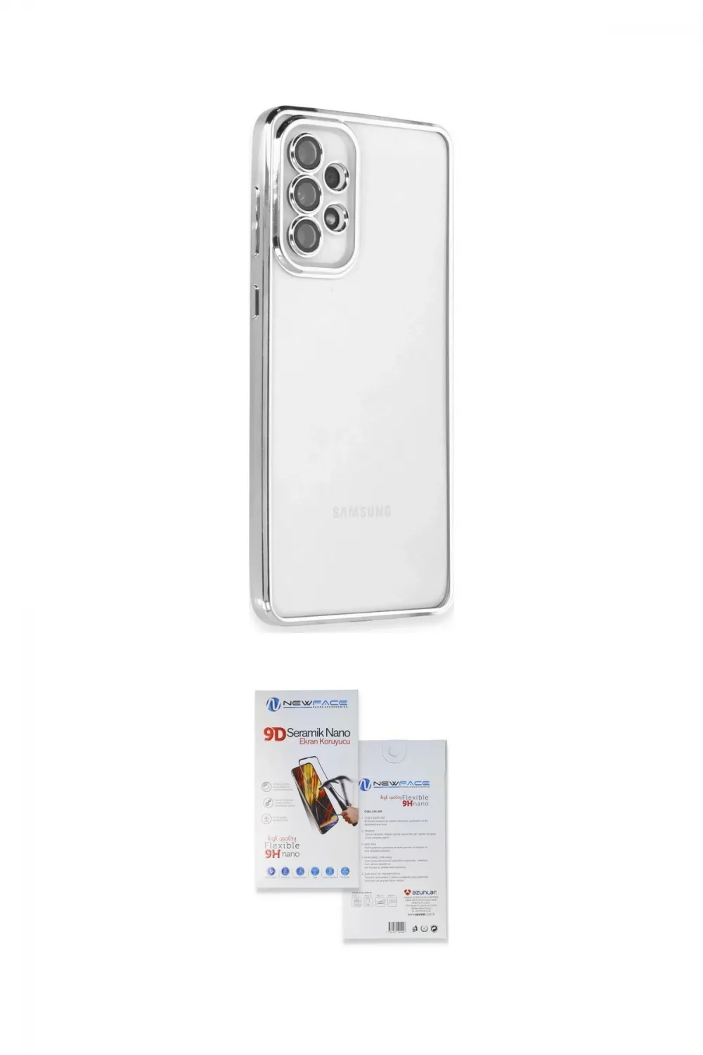 ieg™ Galaxy A53 5G Kılıf Vadi Minimal - Siyah Seramik Nano Ekran Koruyucu