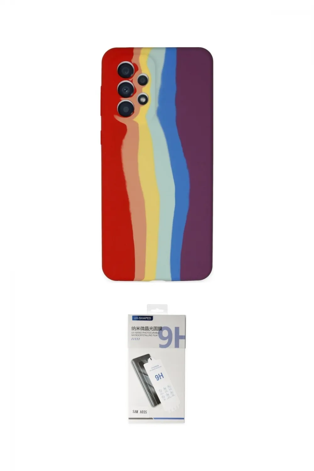 ieg™ Galaxy A53 5G Kılıf Yadigar Çizgi - Şeffaf Uv Polymer Nano Ekran Koruyucu