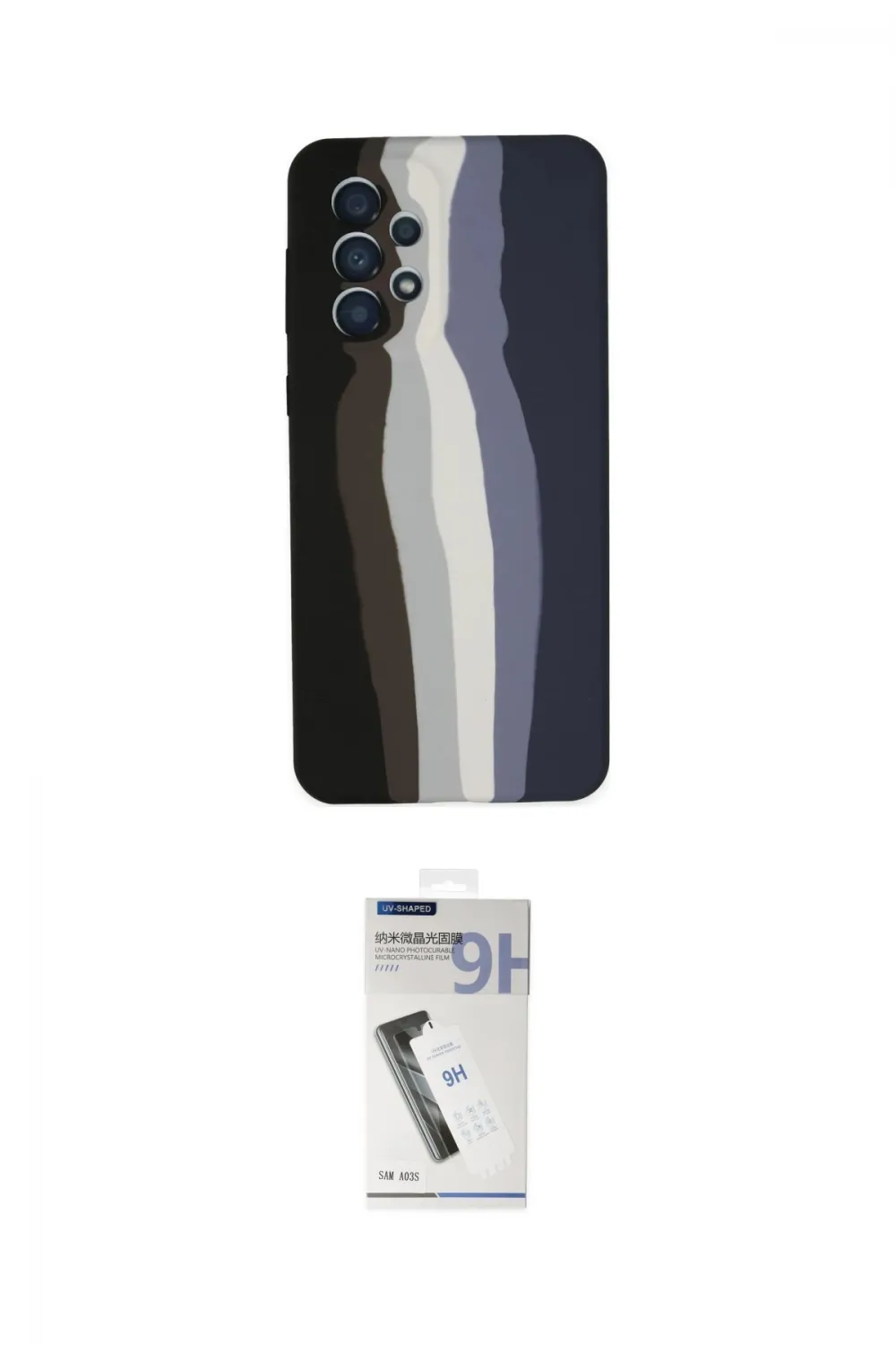 ieg™ Galaxy A53 5G Kılıf Yadigar Çizgi - Şeffaf Uv Polymer Nano Ekran Koruyucu