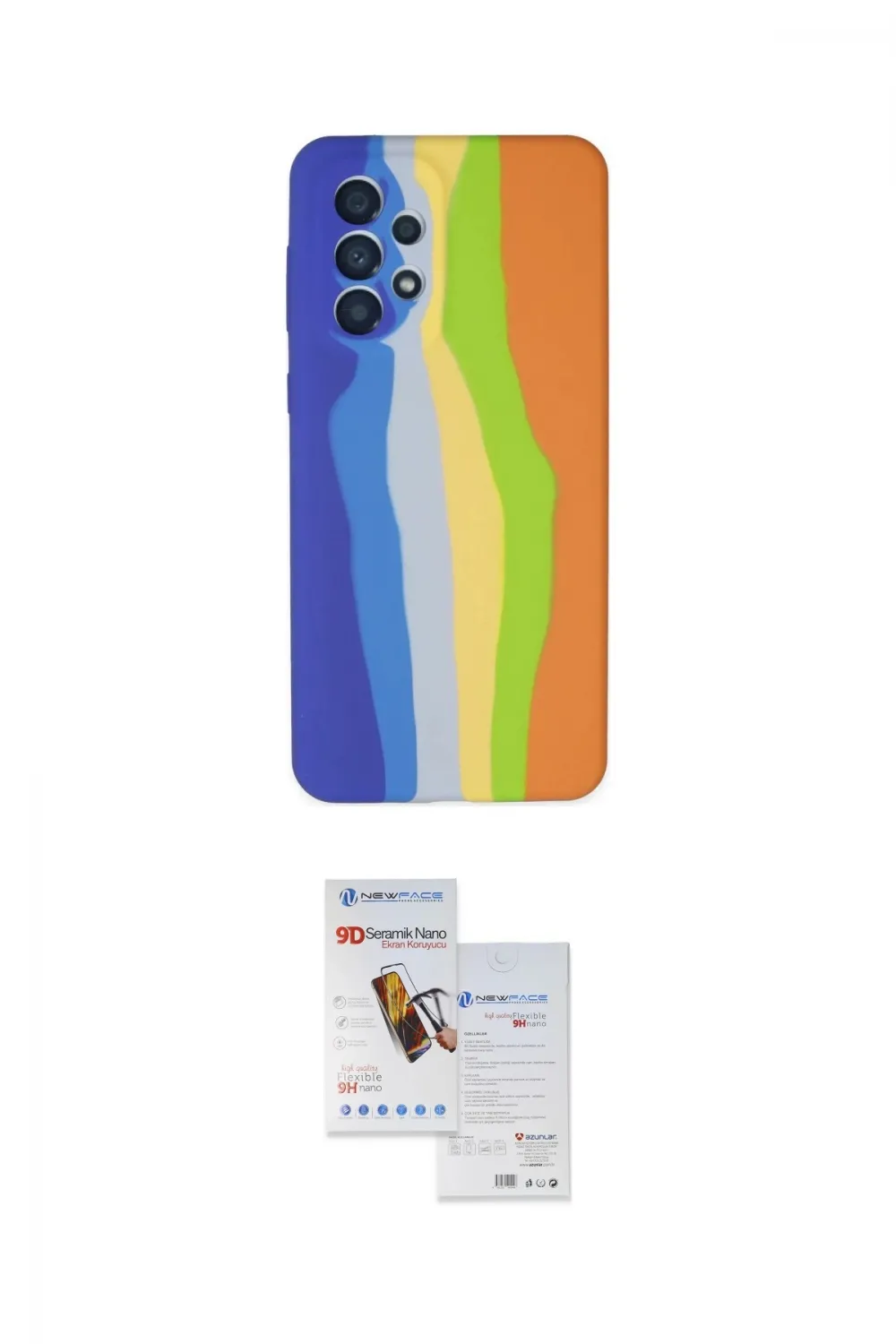 ieg™ Galaxy A53 5G Kılıf Yadigar Çizgi - Siyah Seramik Nano Ekran Koruyucu