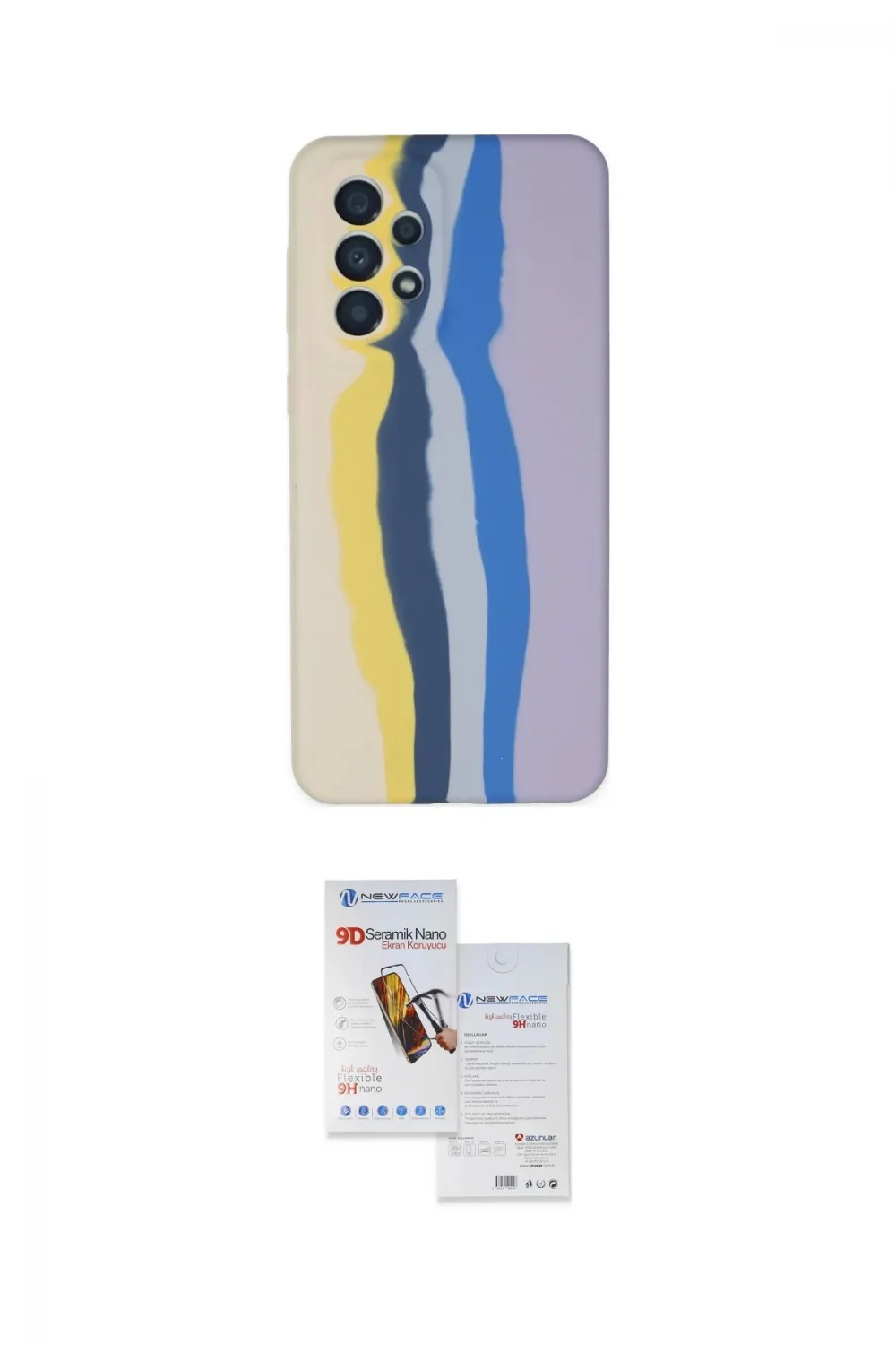 ieg™ Galaxy A53 5G Kılıf Yadigar Çizgi - Siyah Seramik Nano Ekran Koruyucu