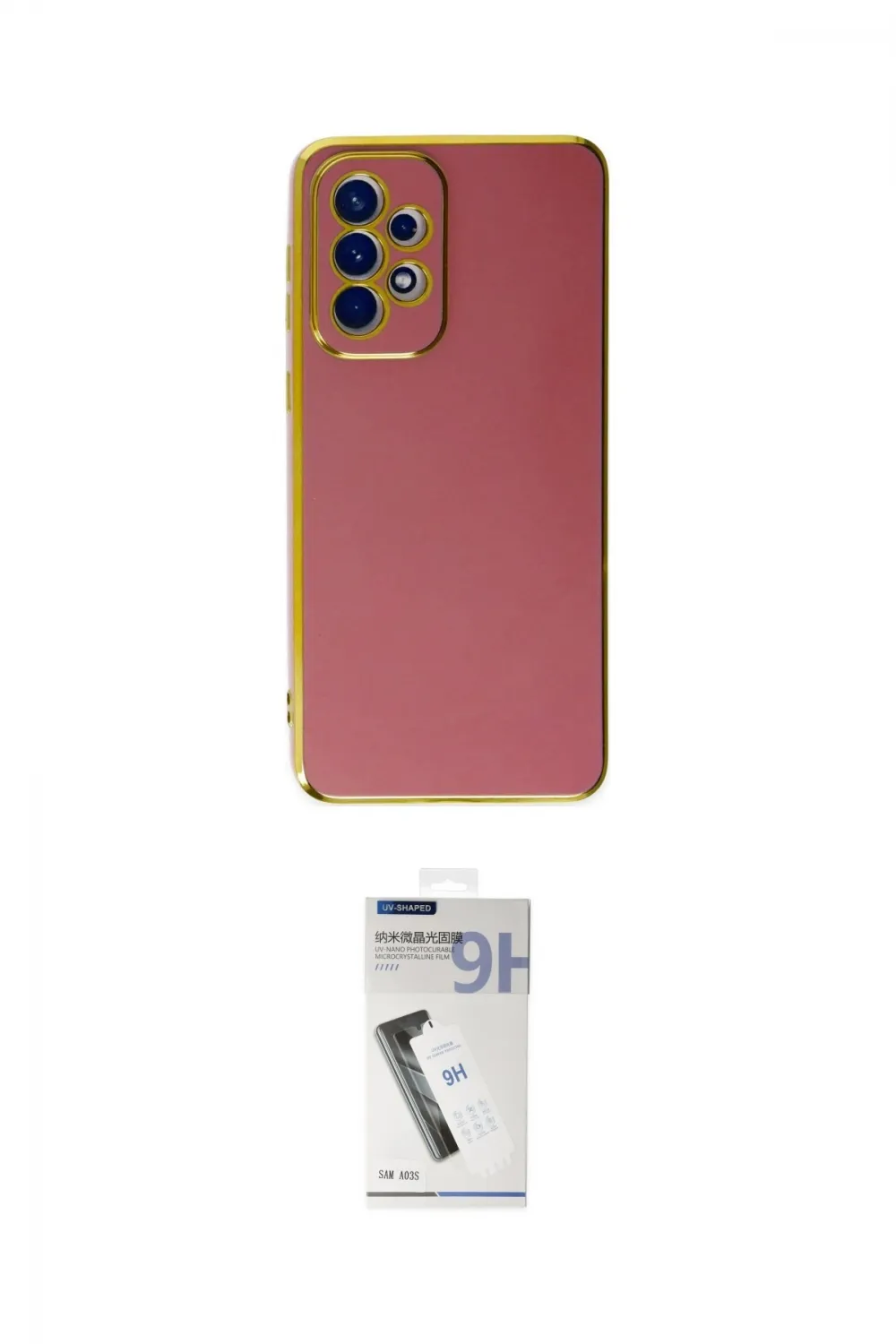 ieg™ Galaxy A53 5G Kılıf Yankı Serisi - Şeffaf Uv Polymer Nano Ekran Koruyucu
