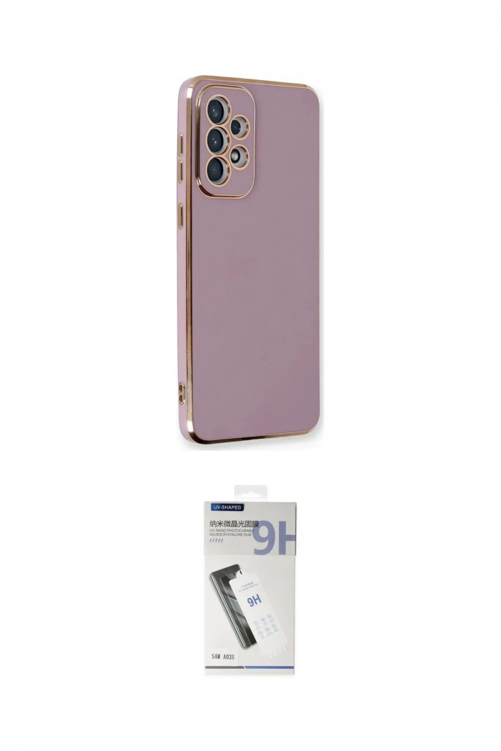 ieg™ Galaxy A53 5G Kılıf Yankı Serisi - Şeffaf Uv Polymer Nano Ekran Koruyucu