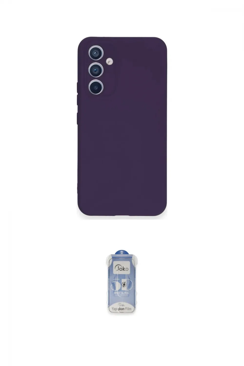 ieg™ Galaxy A54 5G Kılıf Ahenk Serisi - Siyah Joko Magic 5D Cam