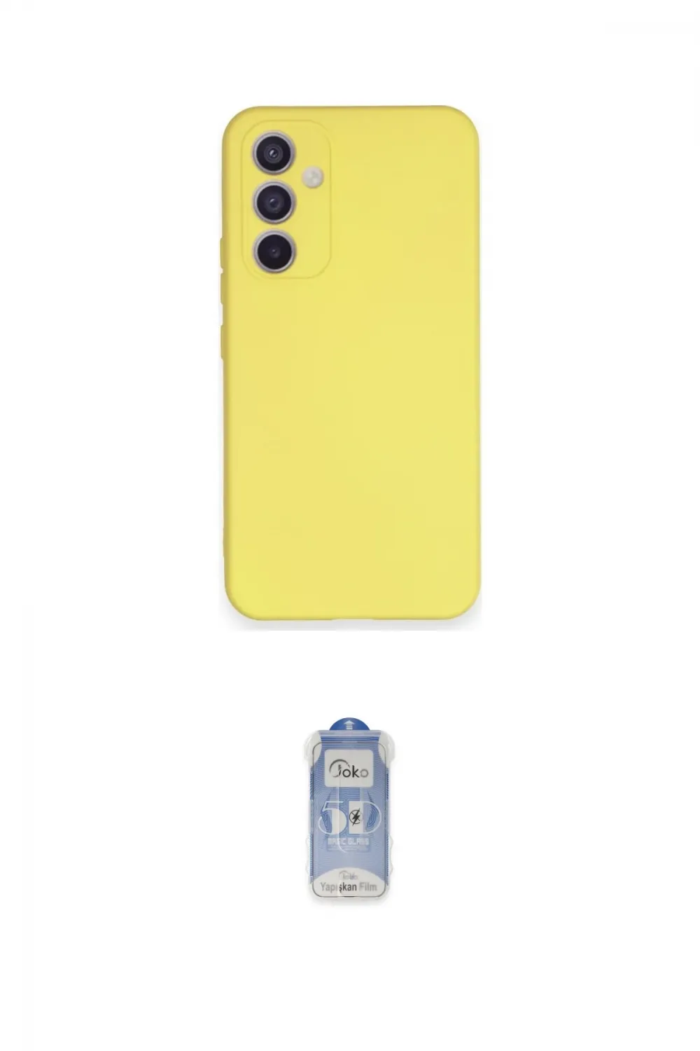 ieg™ Galaxy A54 5G Kılıf Ahenk Serisi - Siyah Joko Magic 5D Cam