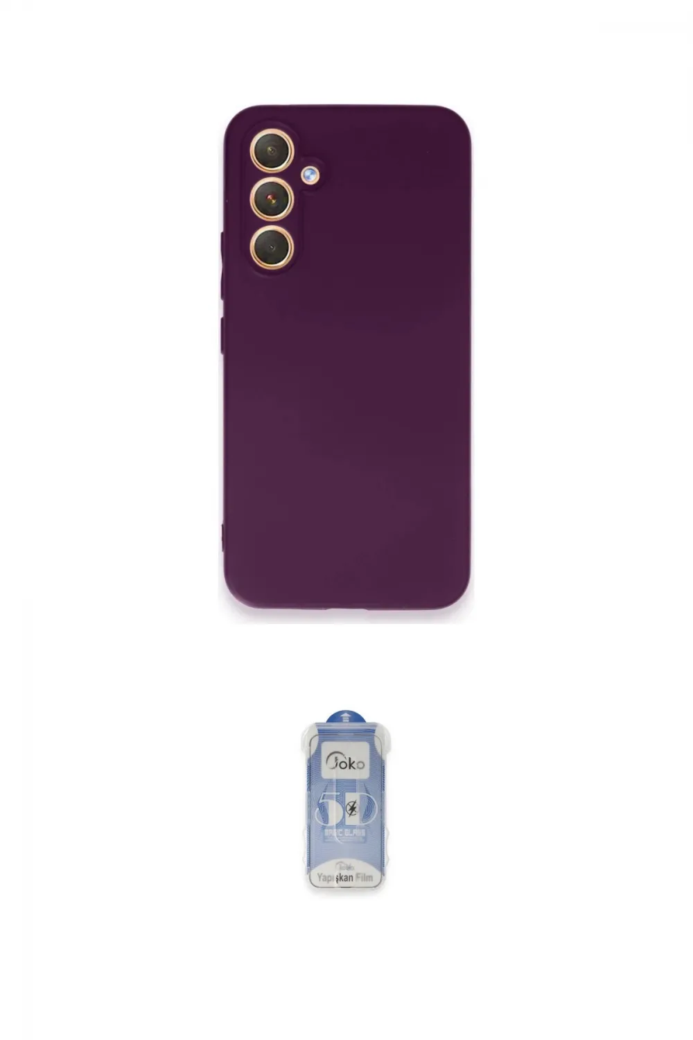 ieg™ Galaxy A54 5G Kılıf Kozmos Yansıma Özel Seri - Siyah Joko Magic 5D Cam