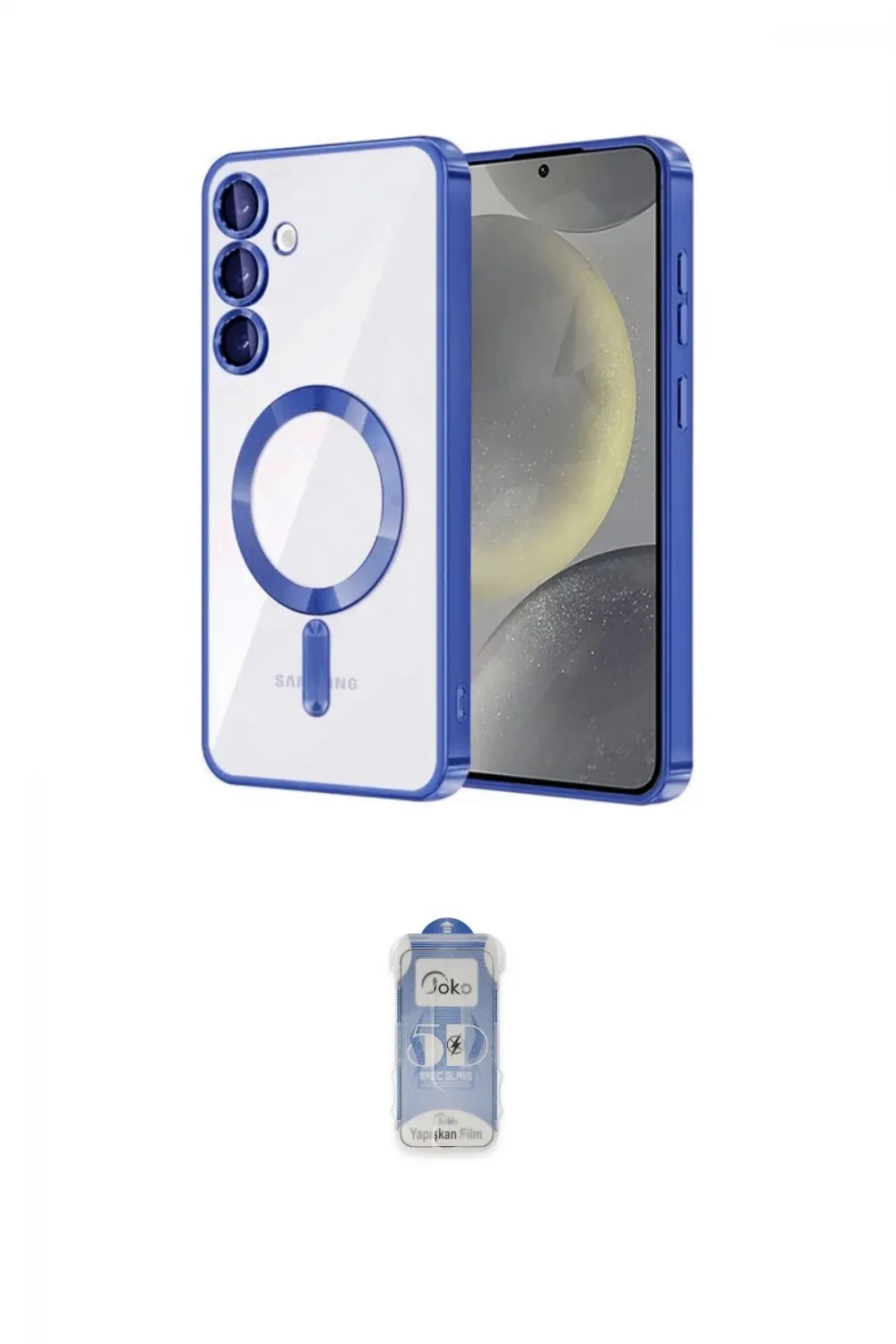 ieg™ Galaxy A54 5G Kılıf Nova Işık Özel Seri - Siyah Joko Magic 5D Cam