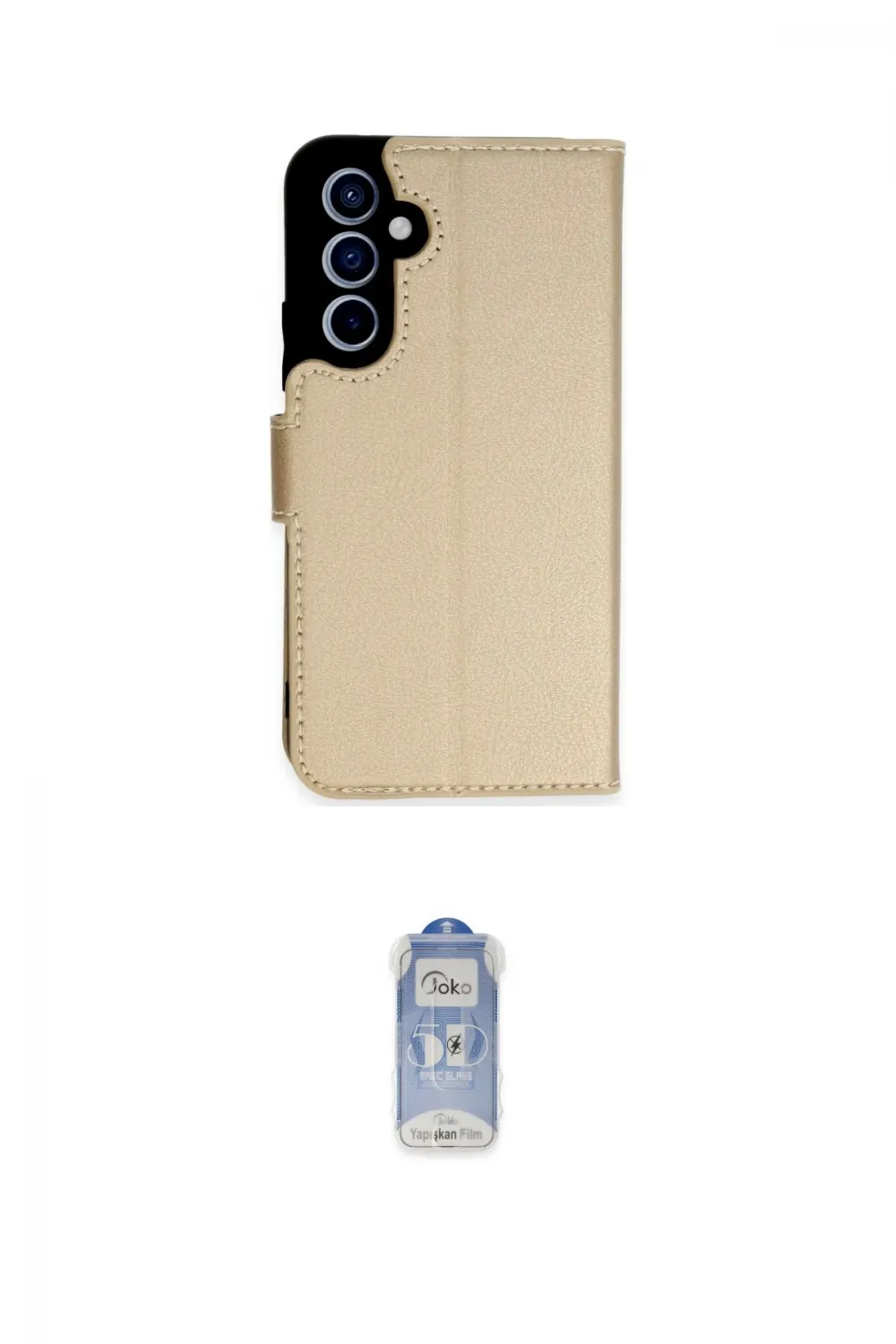 ieg™ Galaxy A54 5G Kılıf Siluet Işık Serisi - Siyah Joko Magic 5D Cam