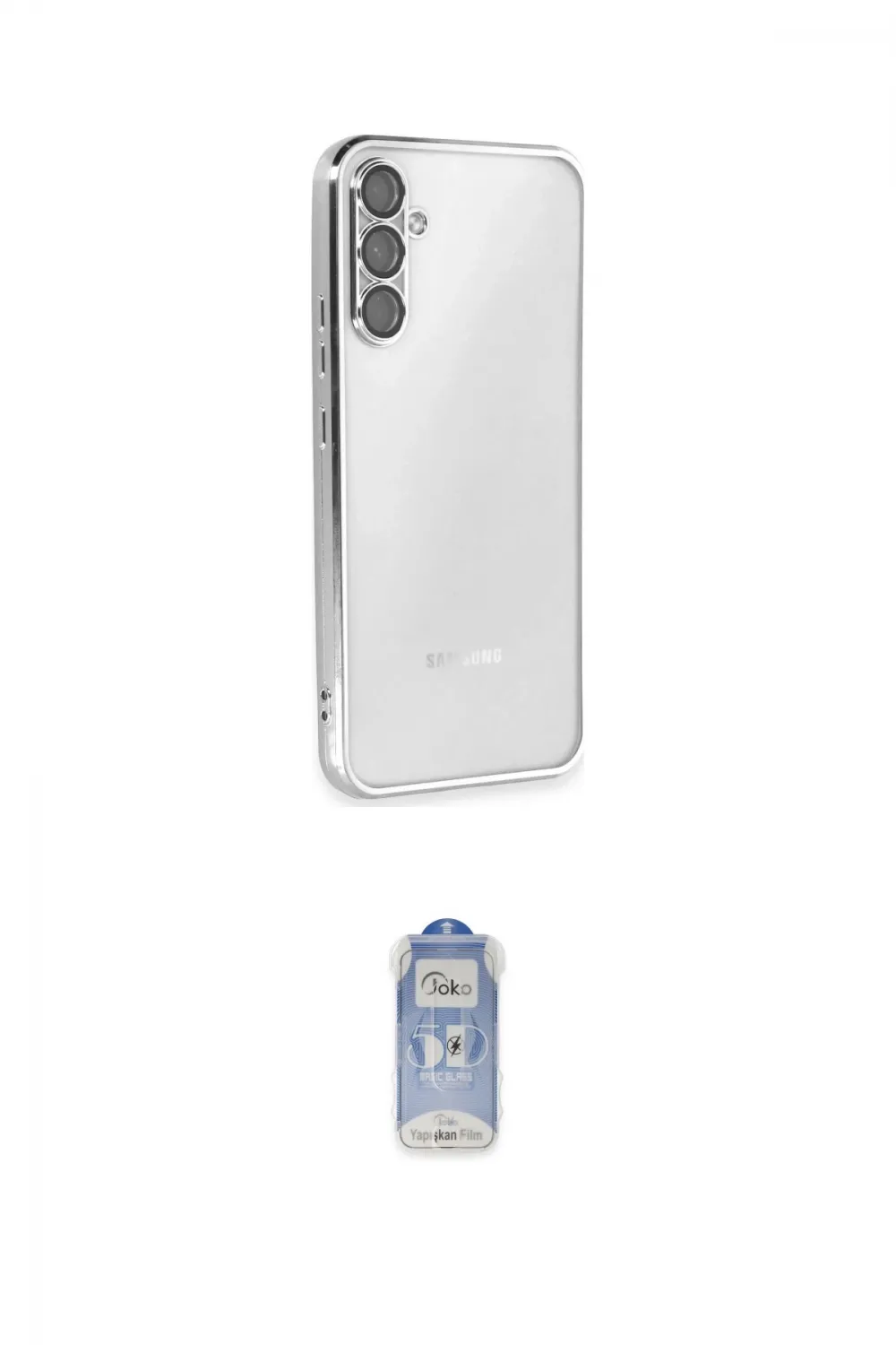 ieg™ Galaxy A54 5G Kılıf Vadi Minimal - Siyah Joko Magic 5D Cam