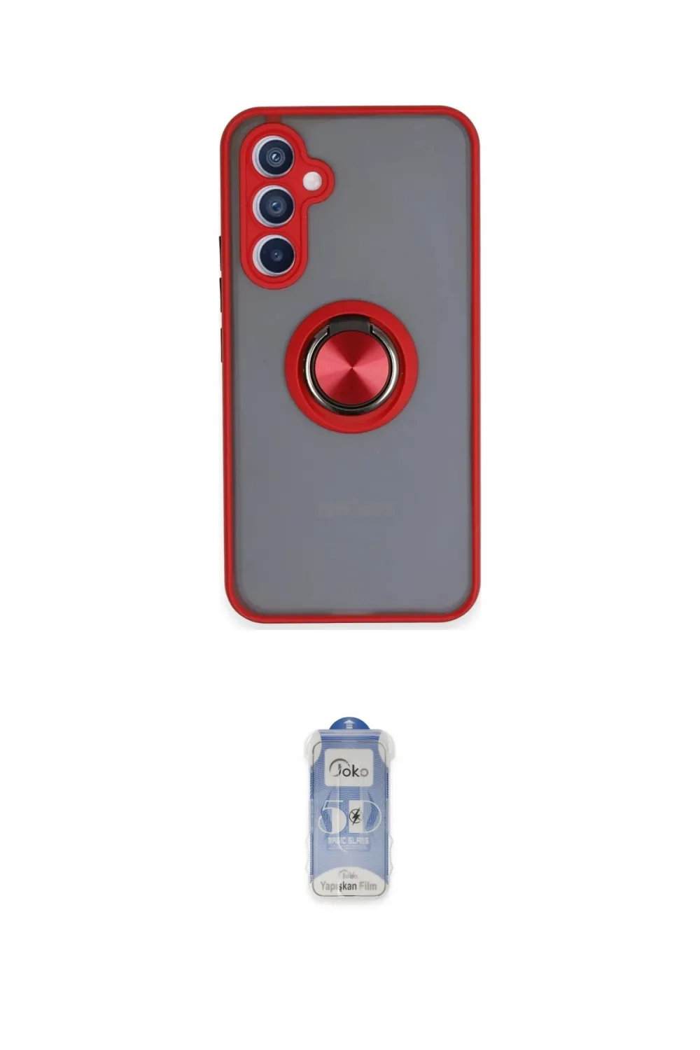 ieg™ Galaxy A54 5G Kılıf Yörünge Çizgi - Siyah Joko Magic 5D Cam