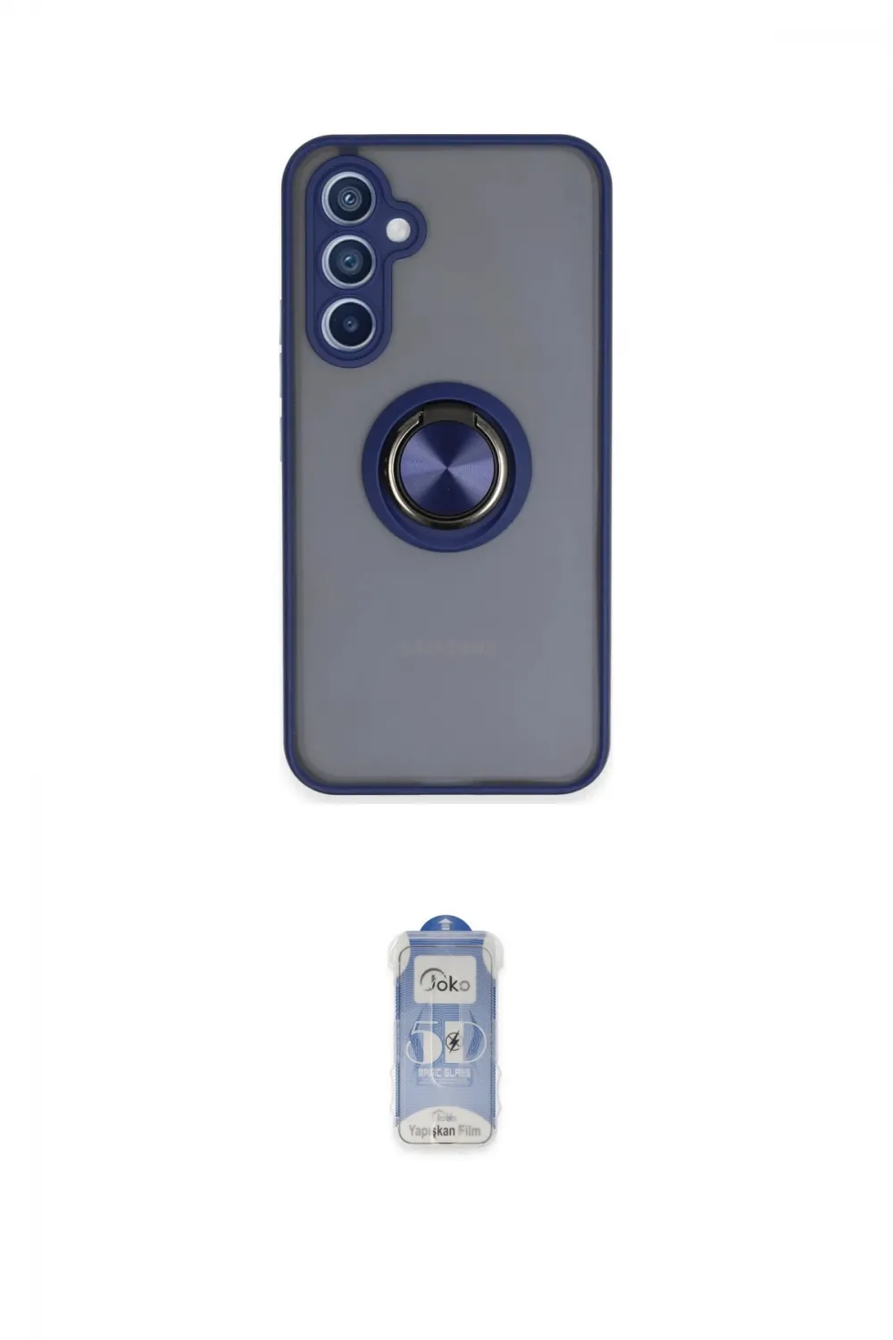 ieg™ Galaxy A54 5G Kılıf Yörünge Çizgi - Siyah Joko Magic 5D Cam