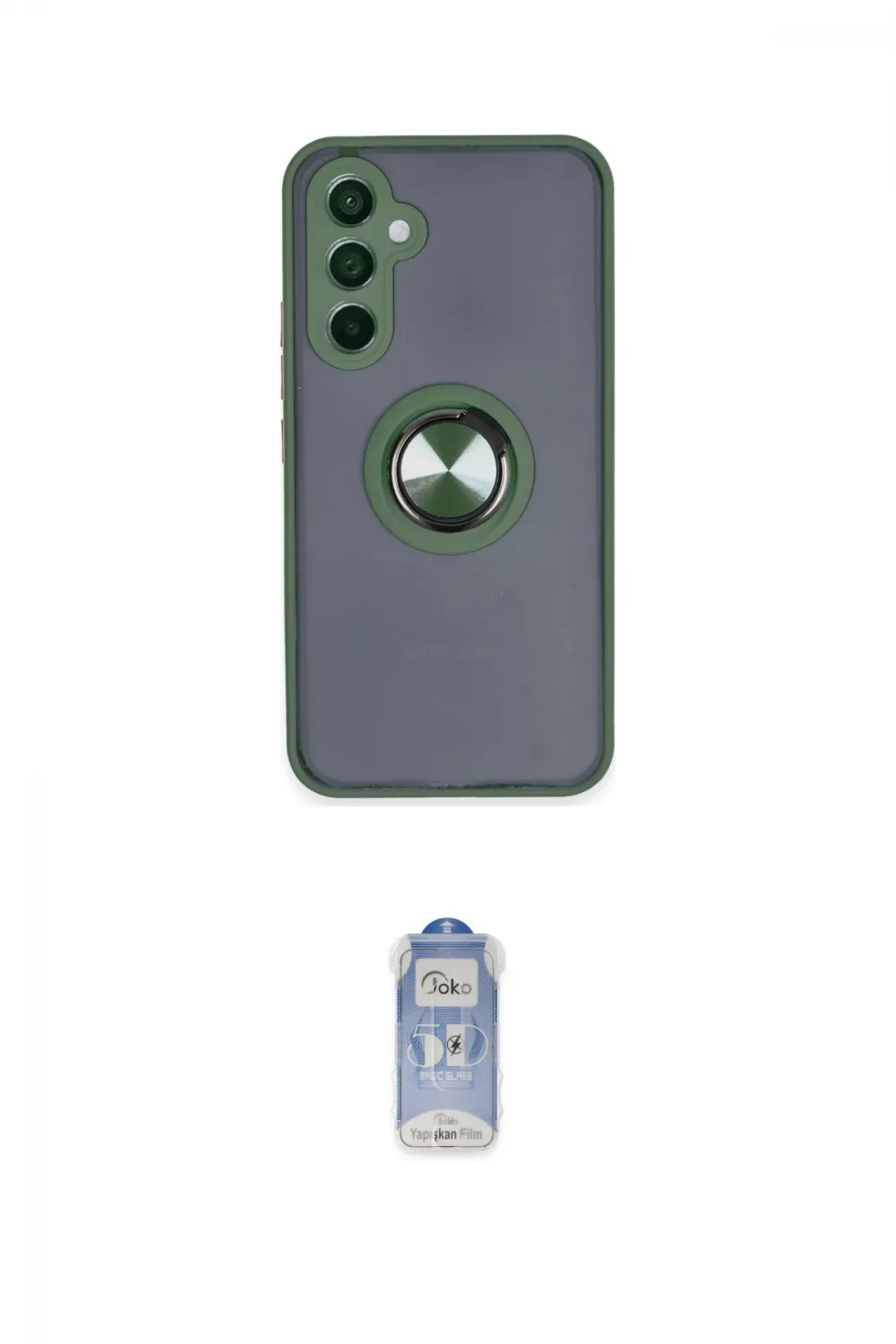 ieg™ Galaxy A54 5G Kılıf Yörünge Çizgi - Siyah Joko Magic 5D Cam