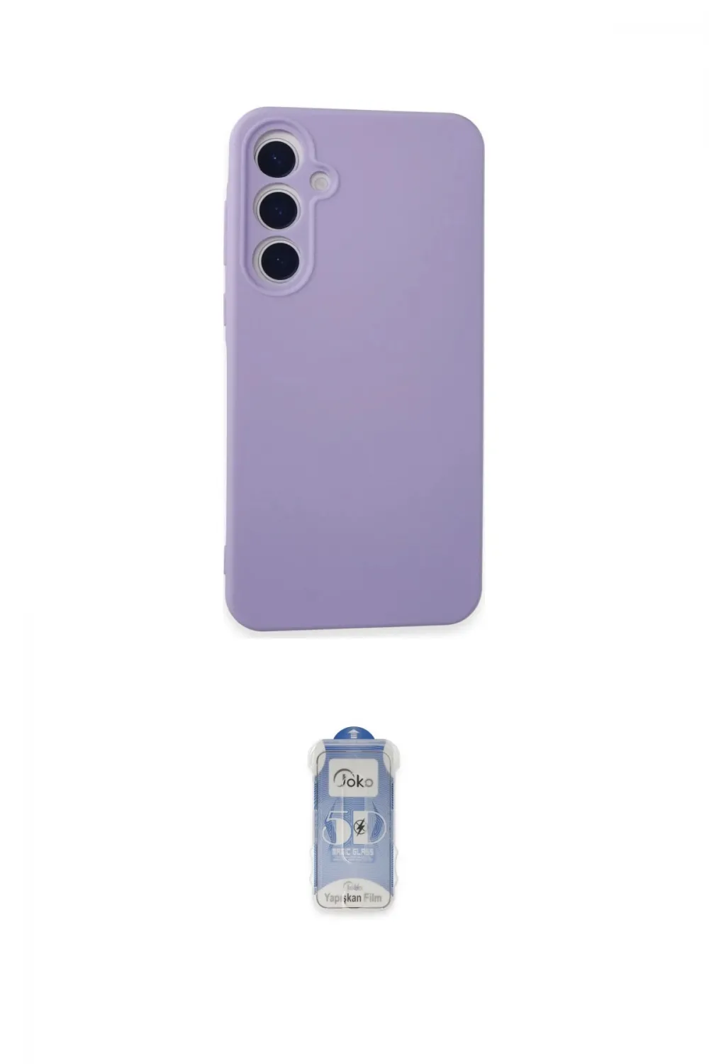 ieg™ Galaxy A55 5G Kılıf Ahenk Serisi - Siyah Joko Magic 5D Cam