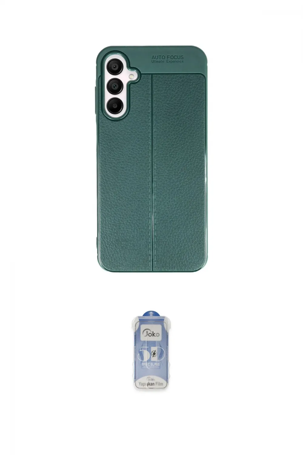ieg™ Galaxy A55 5G Kılıf Doruk Klasik Özel Seri - Siyah Joko Magic 5D Cam