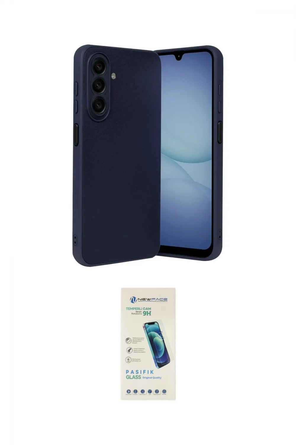 ieg™ Galaxy A57 5G Kılıf Nova Işık - Şeffaf Pasifik Cam Ekran Koruyucu