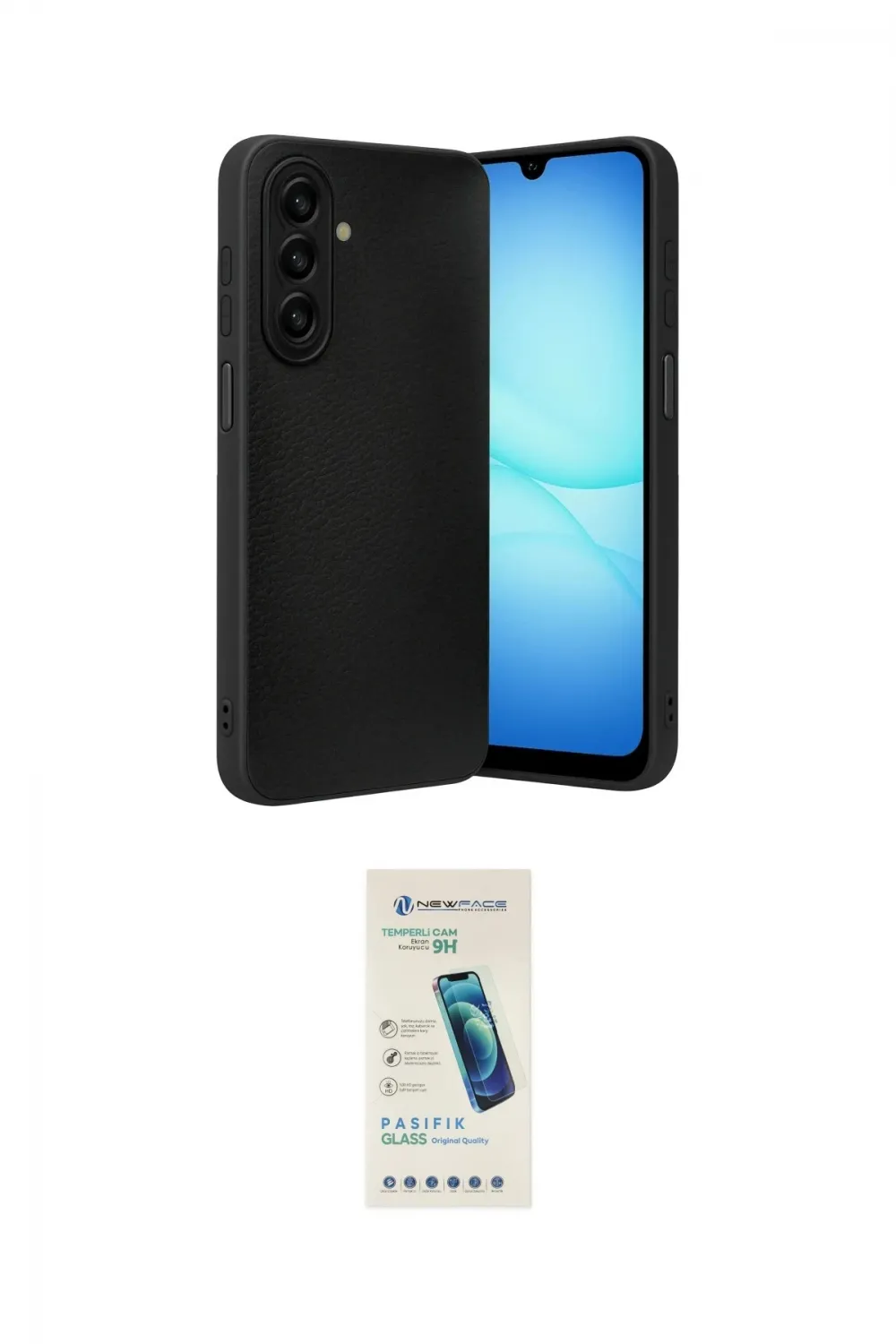 ieg™ Galaxy A57 5G Kılıf Nova Işık - Şeffaf Pasifik Cam Ekran Koruyucu