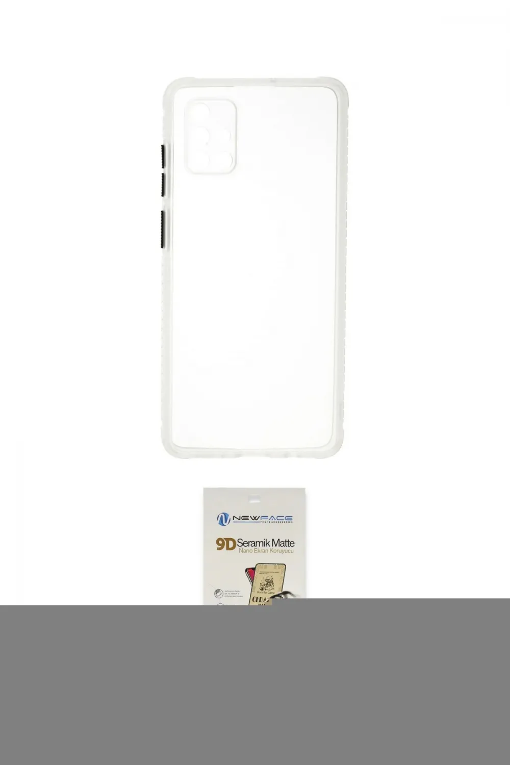 ieg™ Galaxy A71 Kılıf Nova Asil Özel Seri - Siyah Mat Seramik Nano Ekran Koruyucu