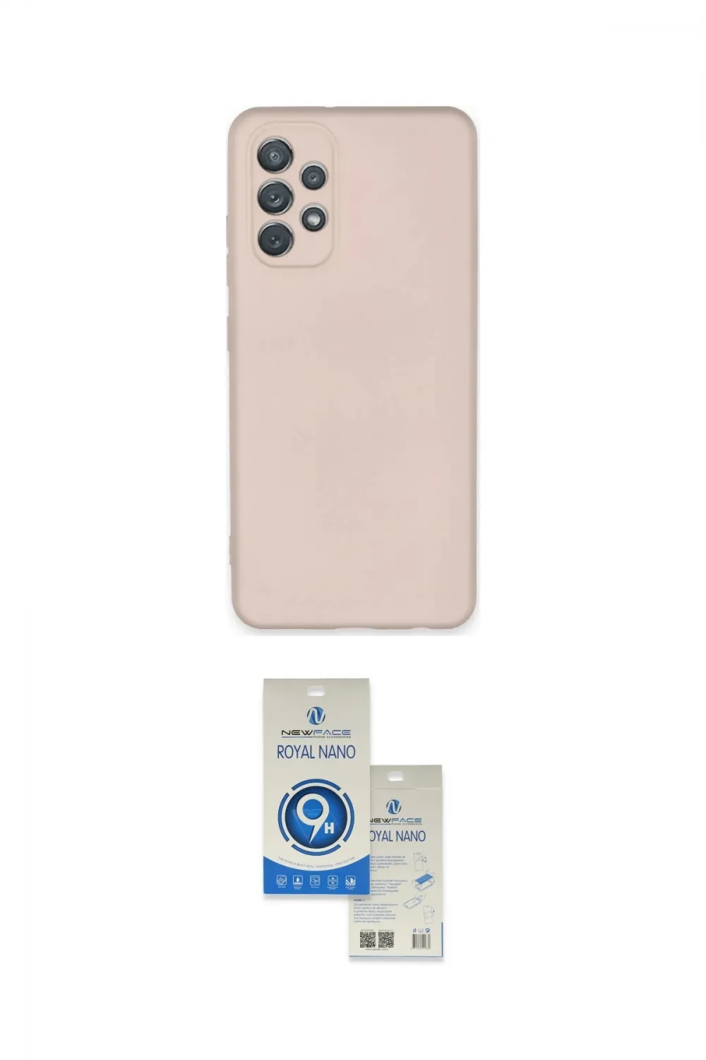 ieg™ Galaxy A72 Kılıf Ahenk Serisi - Şeffaf Royal Nano Ekran Koruyucu