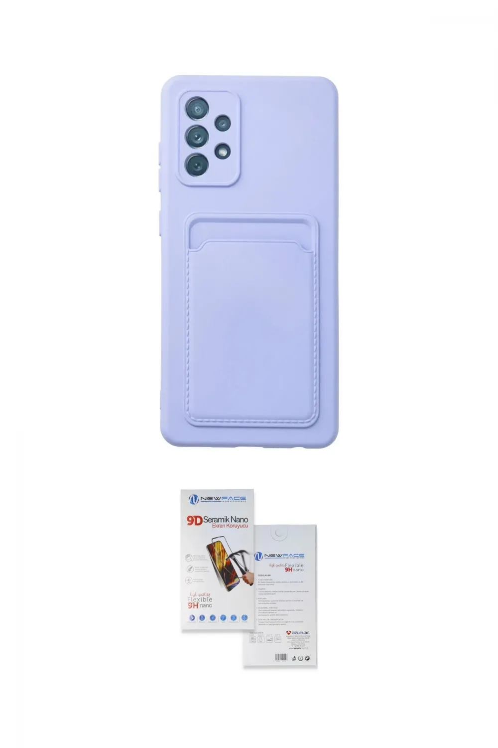ieg™ Galaxy A72 Kılıf Vadi Çizgi Prime - Siyah Seramik Nano Ekran Koruyucu