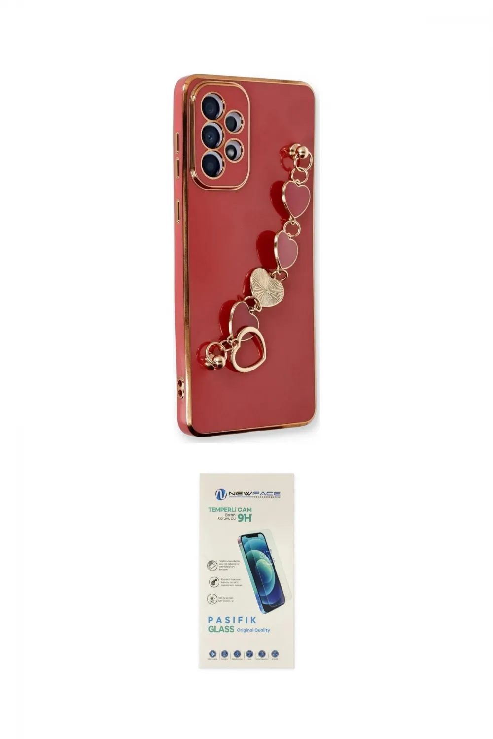 ieg™ Galaxy A73 5G Kılıf Nova Işık Prime - Şeffaf Pasifik Cam Ekran Koruyucu