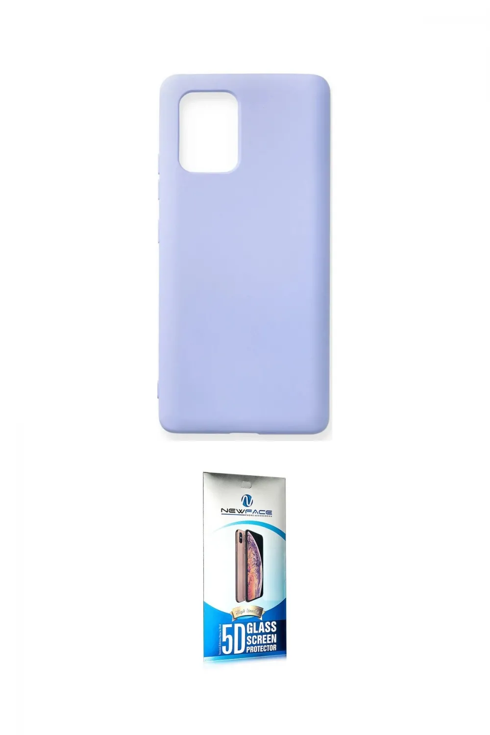 ieg™ Galaxy A91 / S10 Lite Kılıf Ahenk Serisi - Siyah 5D Eko Cam Ekran Koruyucu