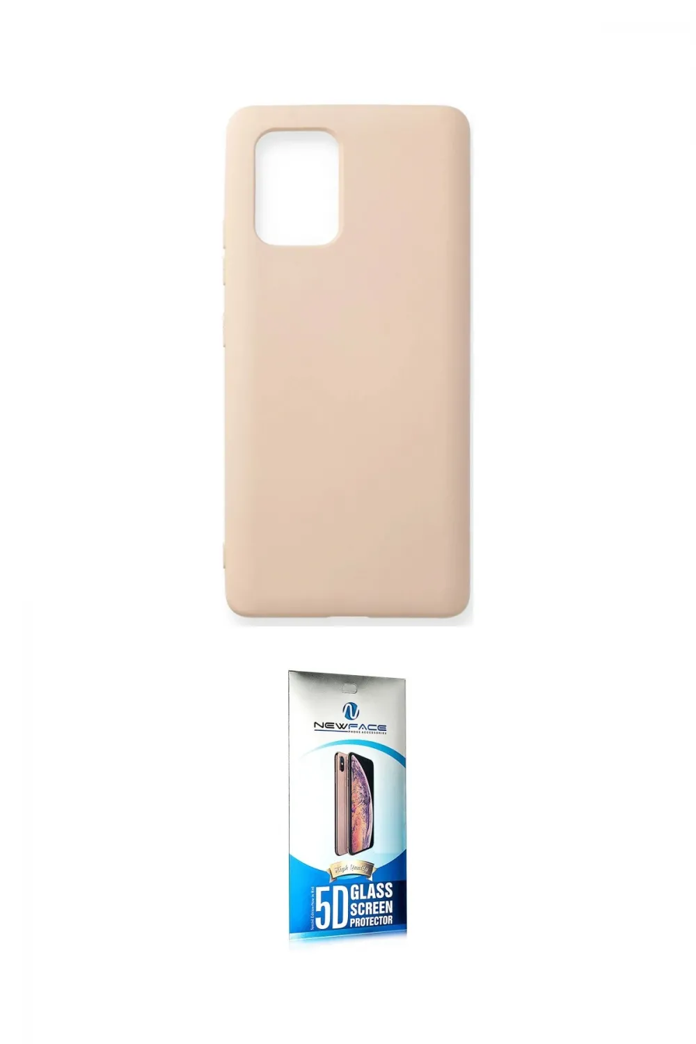 ieg™ Galaxy A91 / S10 Lite Kılıf Ahenk Serisi - Siyah 5D Eko Cam Ekran Koruyucu