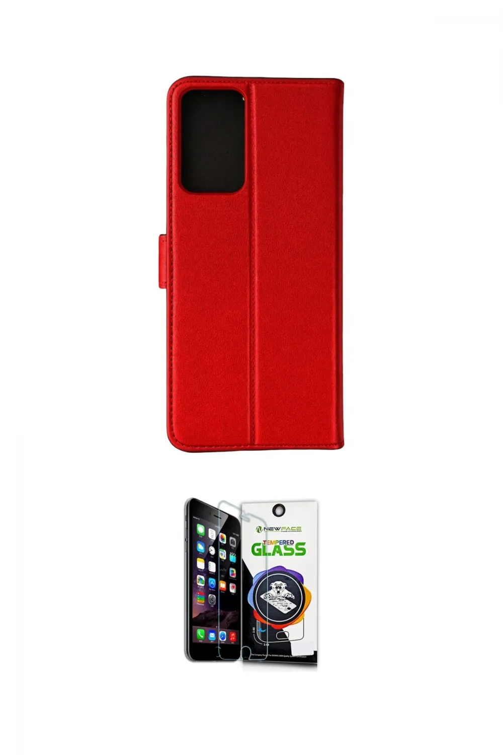 ieg™ Galaxy A91 / S10 Lite Kılıf Siluet Işık Serisi - Şeffaf Temperli Cam Ekran Koruyucu
