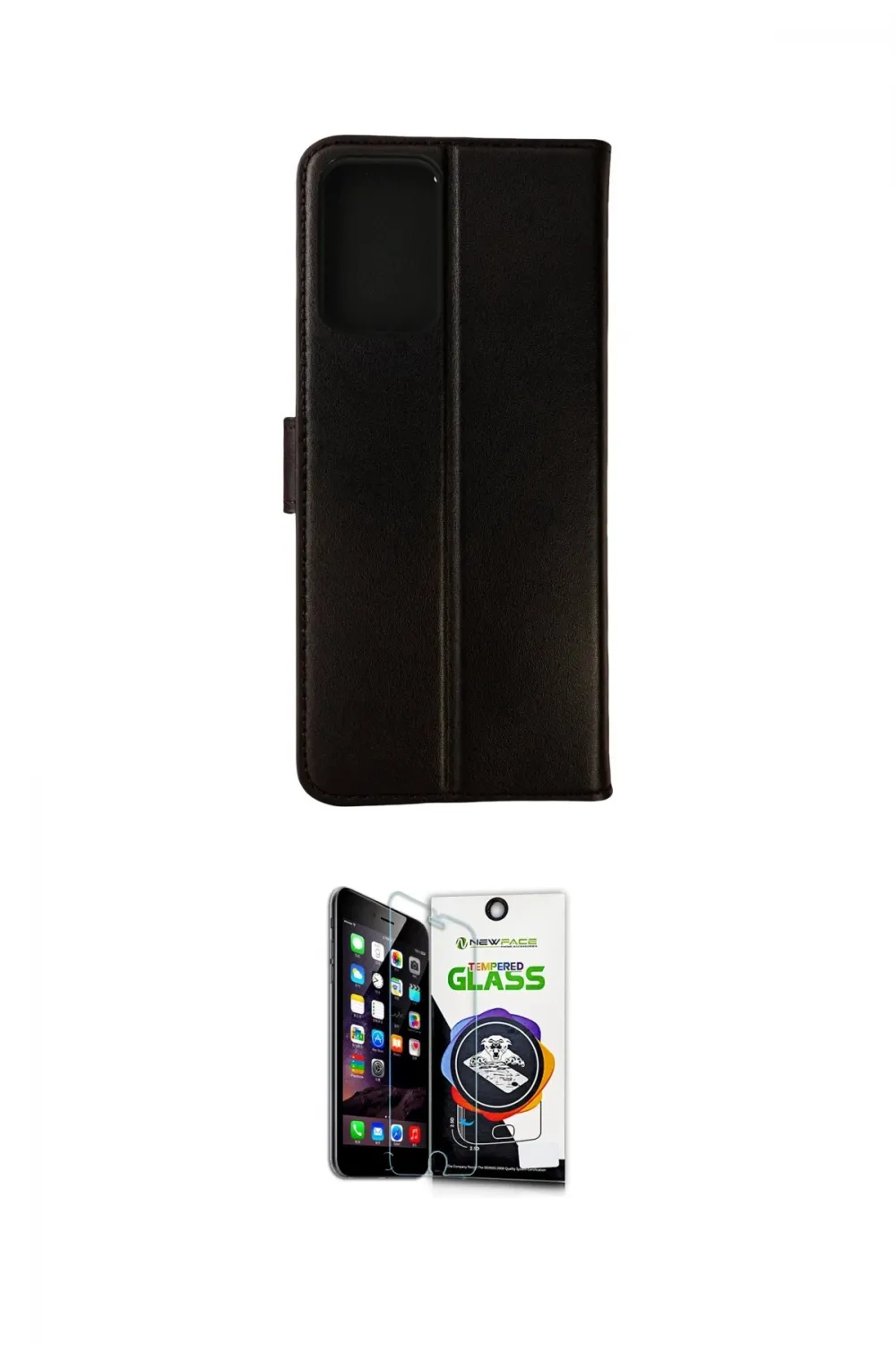 ieg™ Galaxy A91 / S10 Lite Kılıf Siluet Işık Serisi - Şeffaf Temperli Cam Ekran Koruyucu