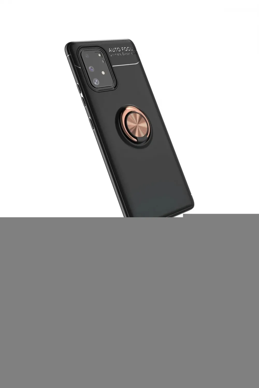 ieg™ Galaxy A91 / S10 Lite Kılıf Yankı Form Prime - Şeffaf Temperli Cam Ekran Koruyucu